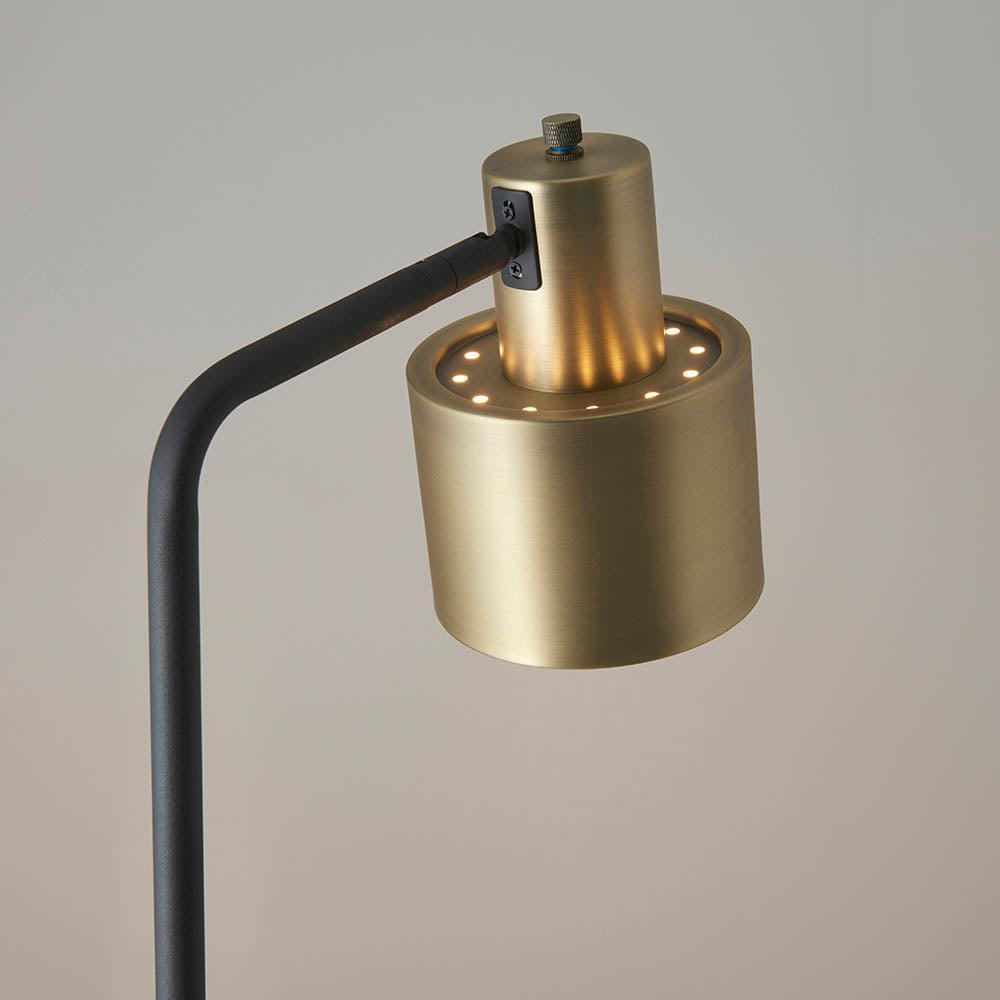 Mayfield Modern Brass Floor Lamp-damaged-item