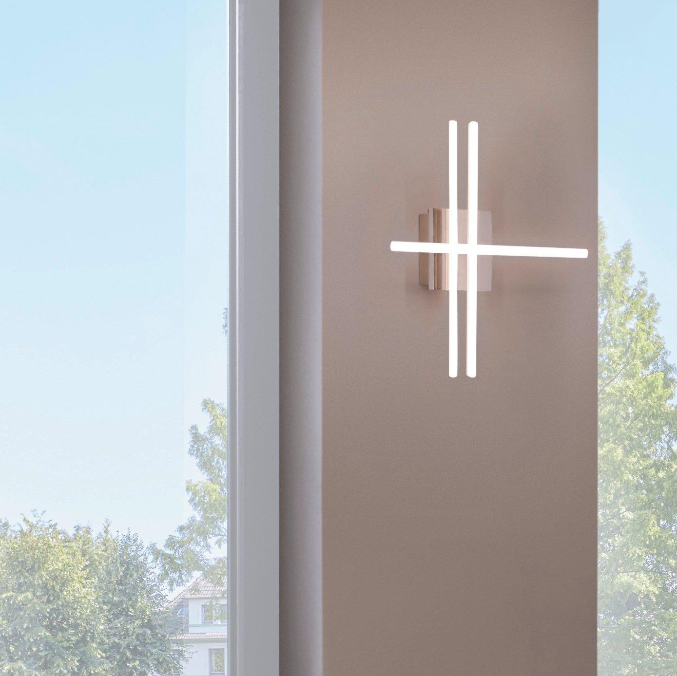 eglo lasana 1 chrome led flush ceiling light living room image