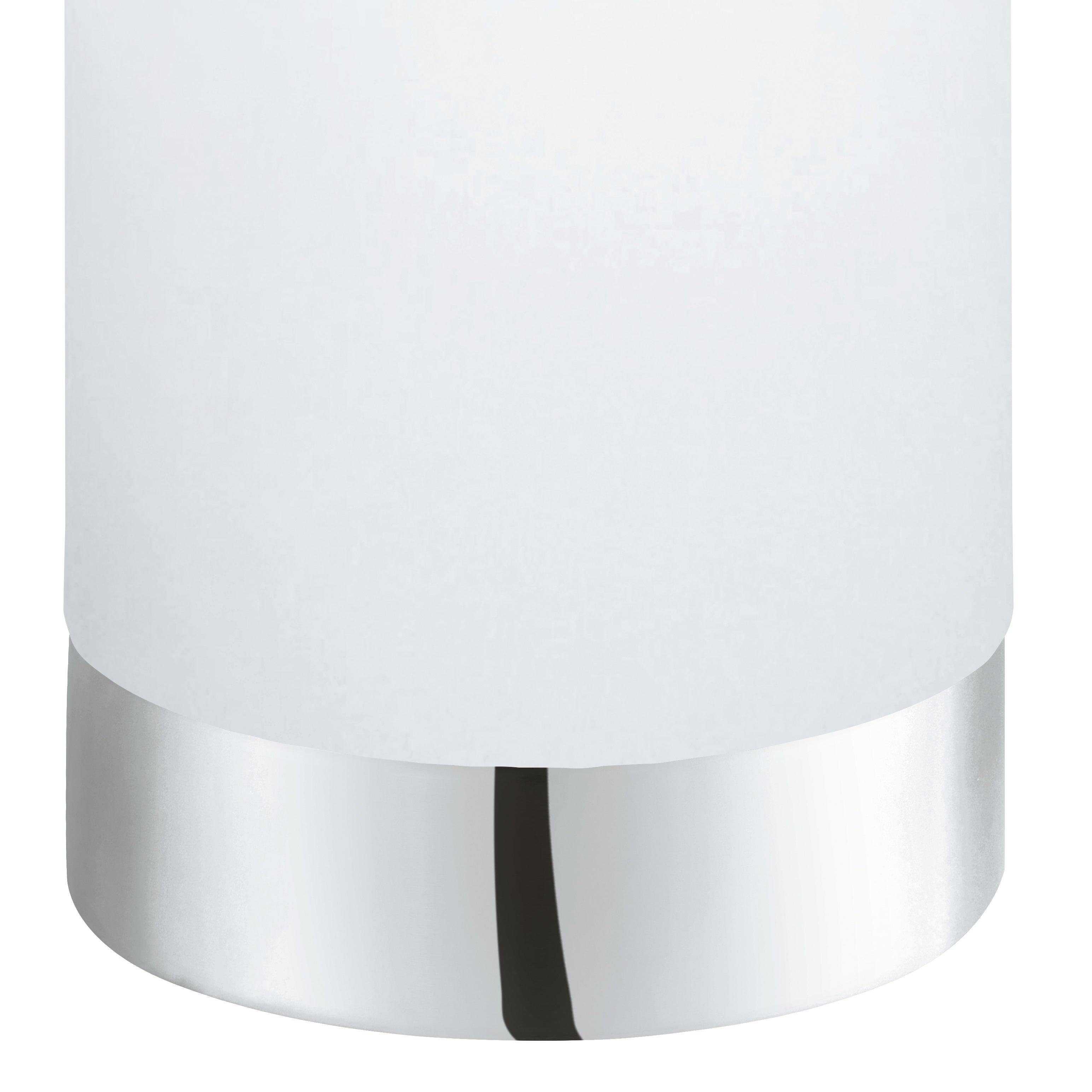 eglo damasco 1 chrome satin glass table lamp Kitchen Lighting Close Up