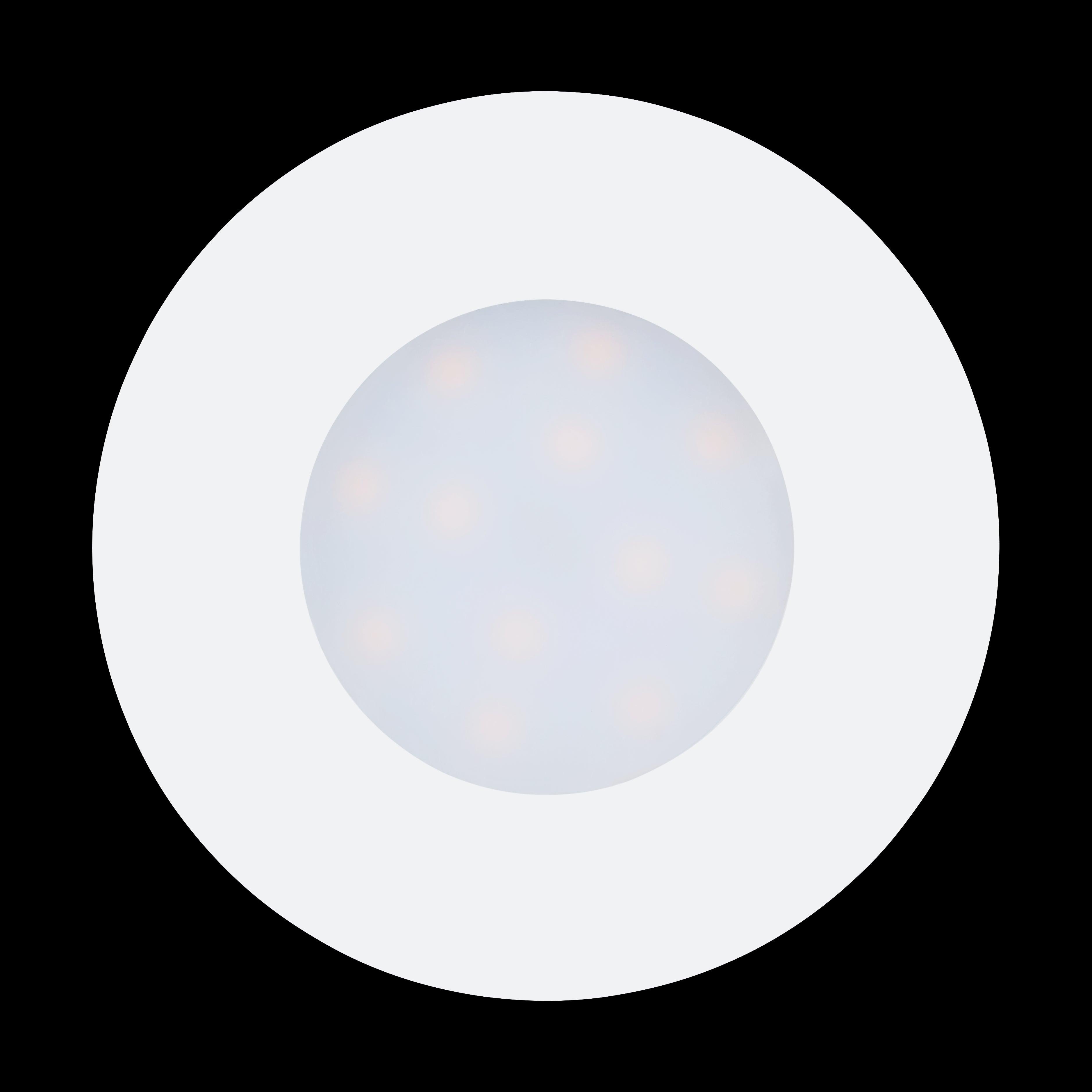 eglo pineda white plastic recessed downlight living room image