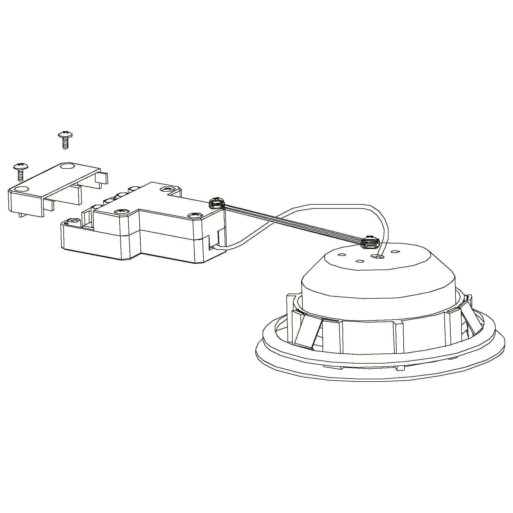 eglo pineda led nickel recessed downlight 7 8cm Hallway Lighting Close up