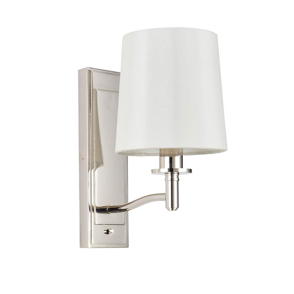 Endon Ortona Nickel Finish Wall Light-OPEN-BOX