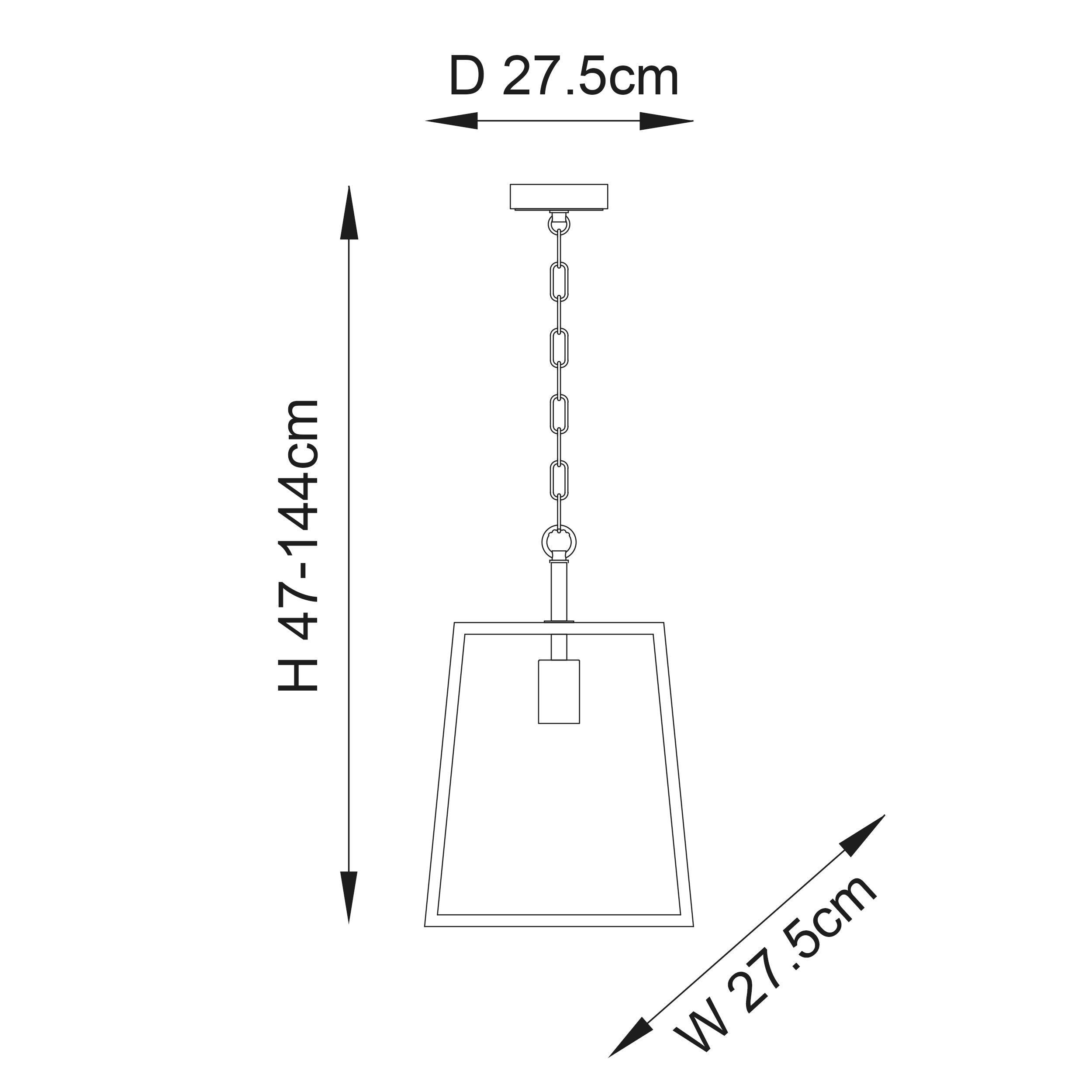 Endon Hurst 1 Light Antique Brass Ceiling Pendant-Ceiling Pendant Lights-Endon Lighting Bedrooom Lighting Wide ImageTiffany Lighting Direct