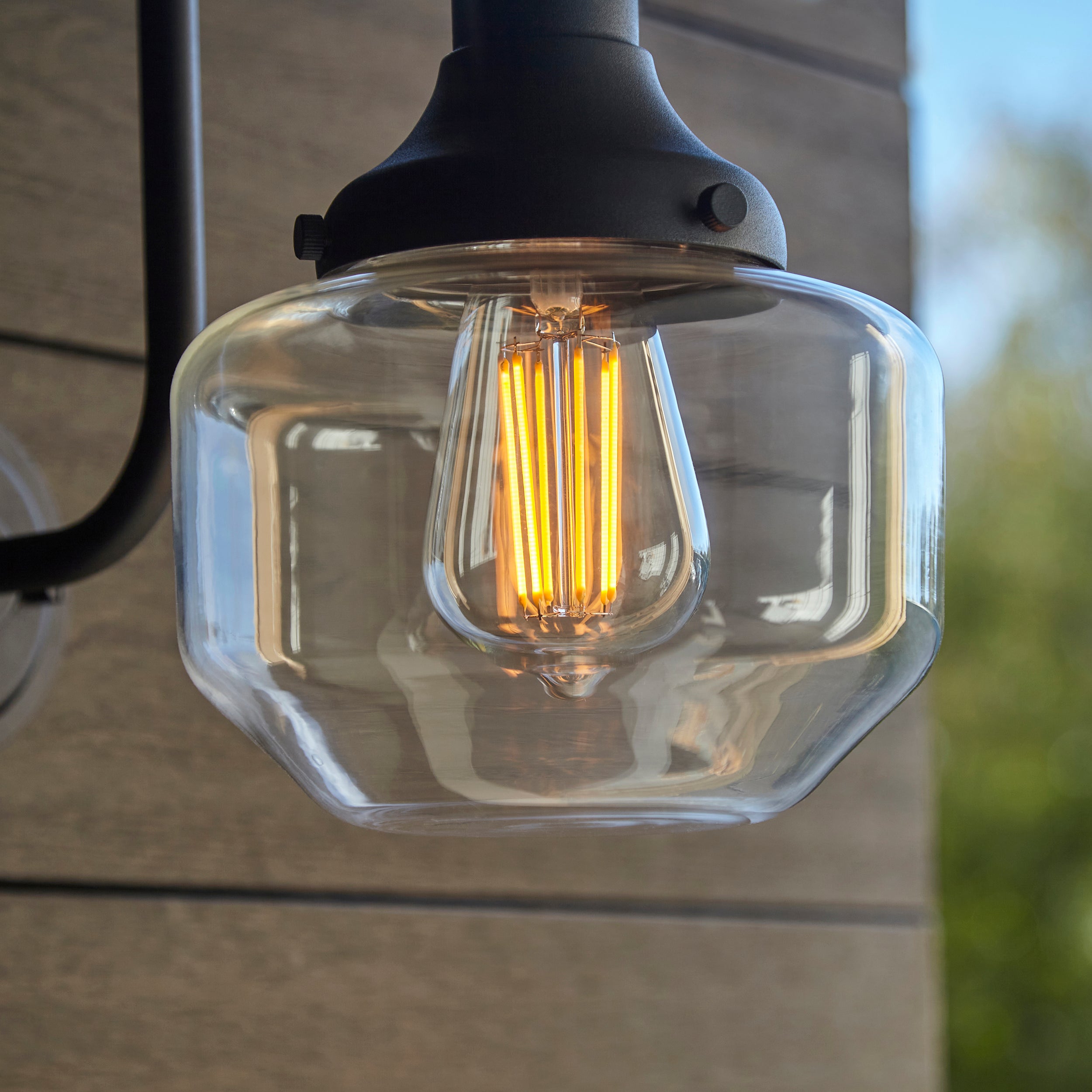 Schoolhouse Black Outdoor Wall Light