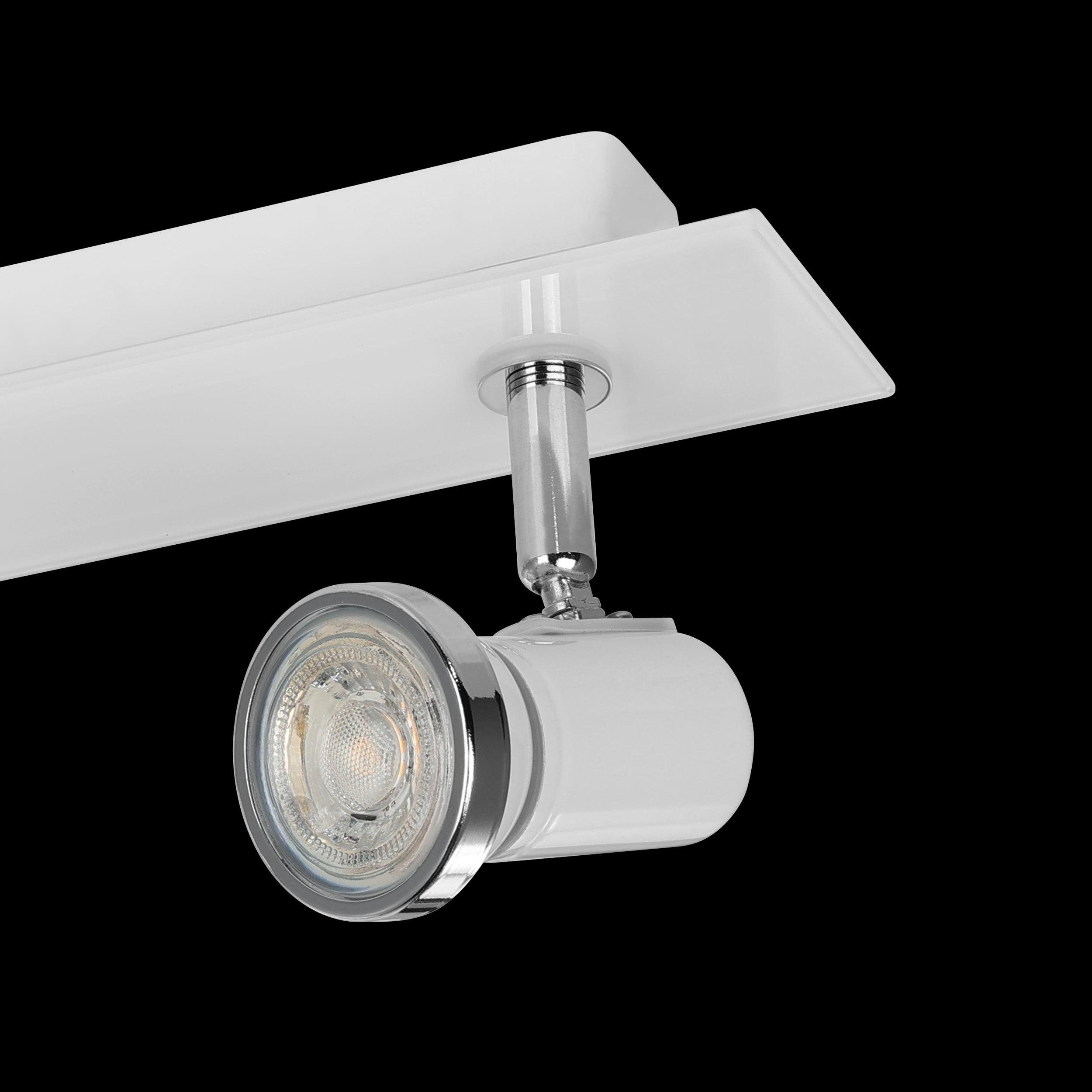 eglo tamara 1 white chrome 3 light bathroom spotlight bar kitchen lighting