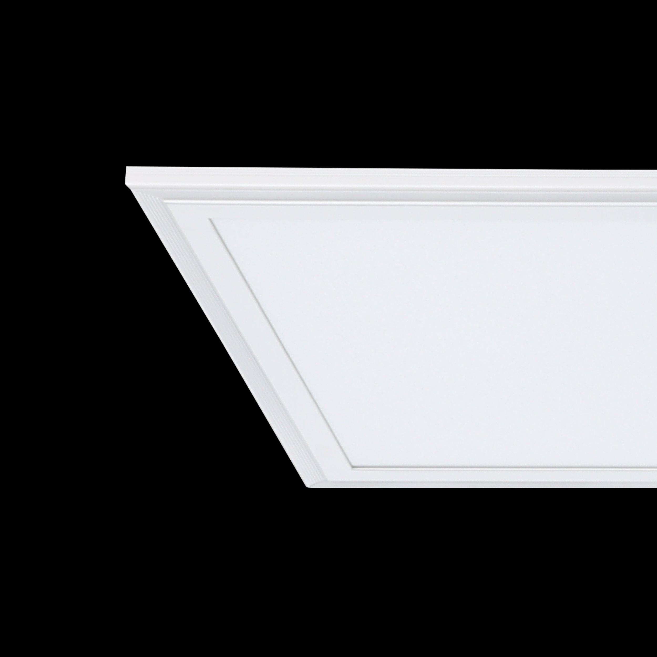 eglo salobrena 1 led white rectangular panel light bedroom lighting