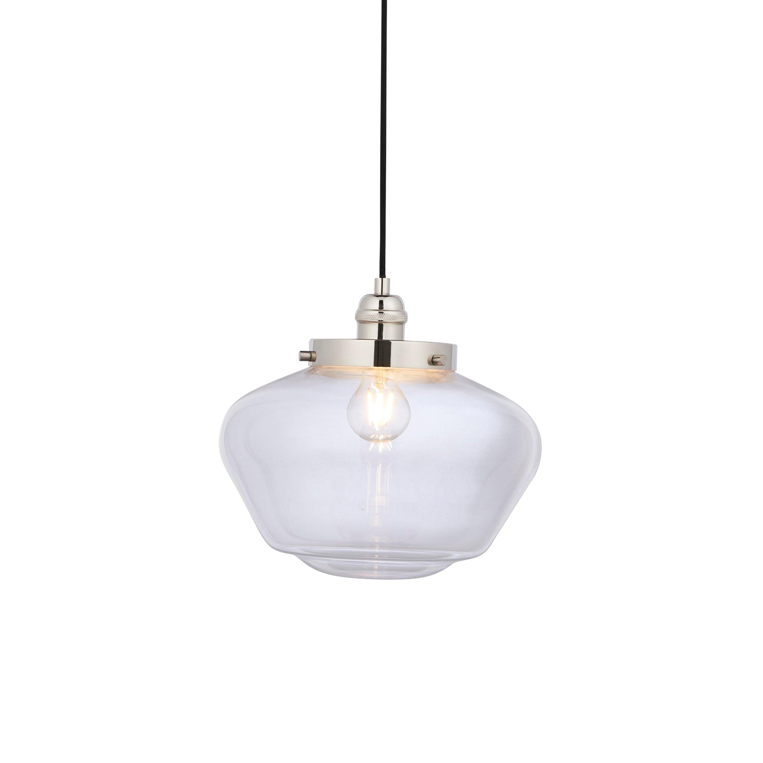 Camberley Nickel Pendant Light