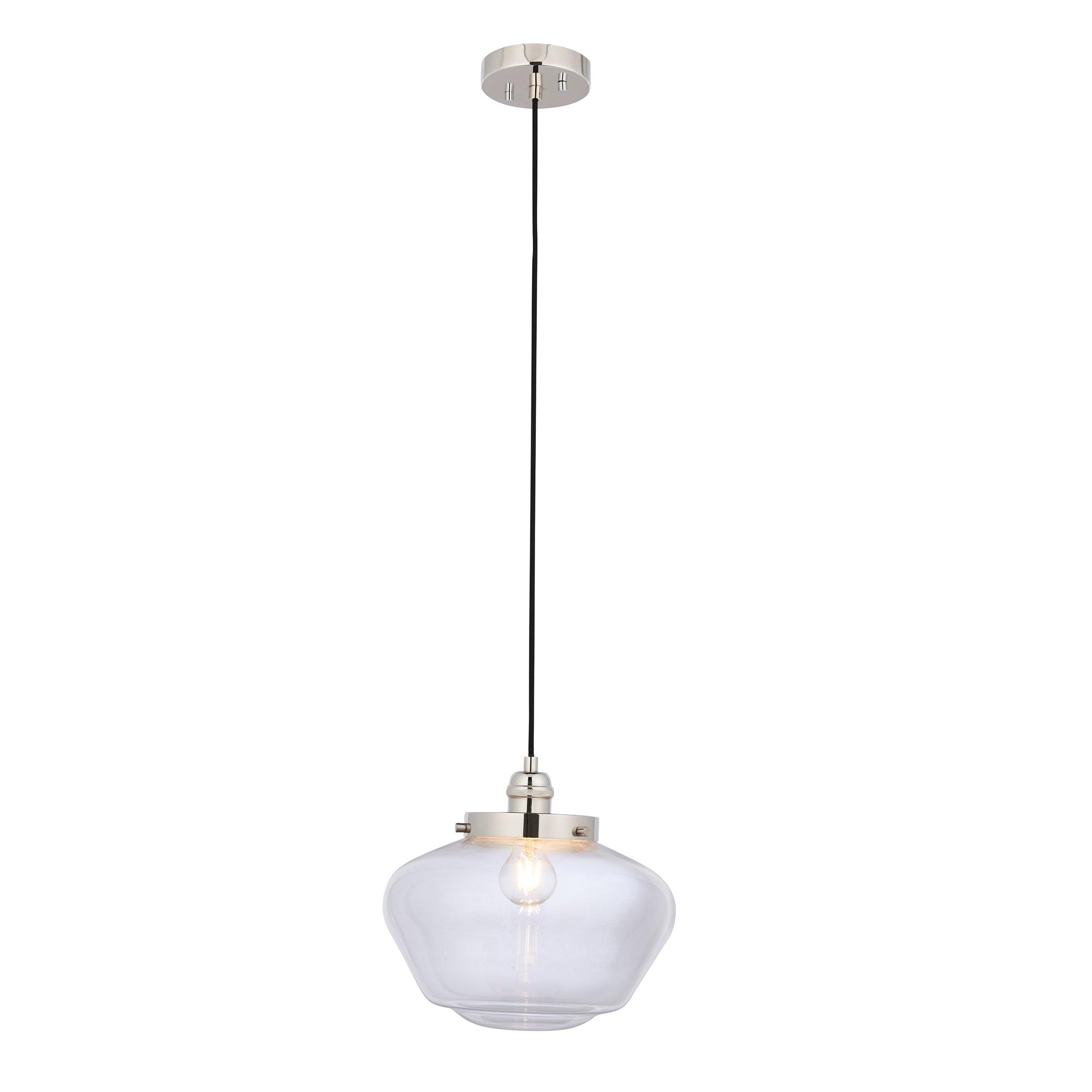 Camberley Nickel Pendant Light