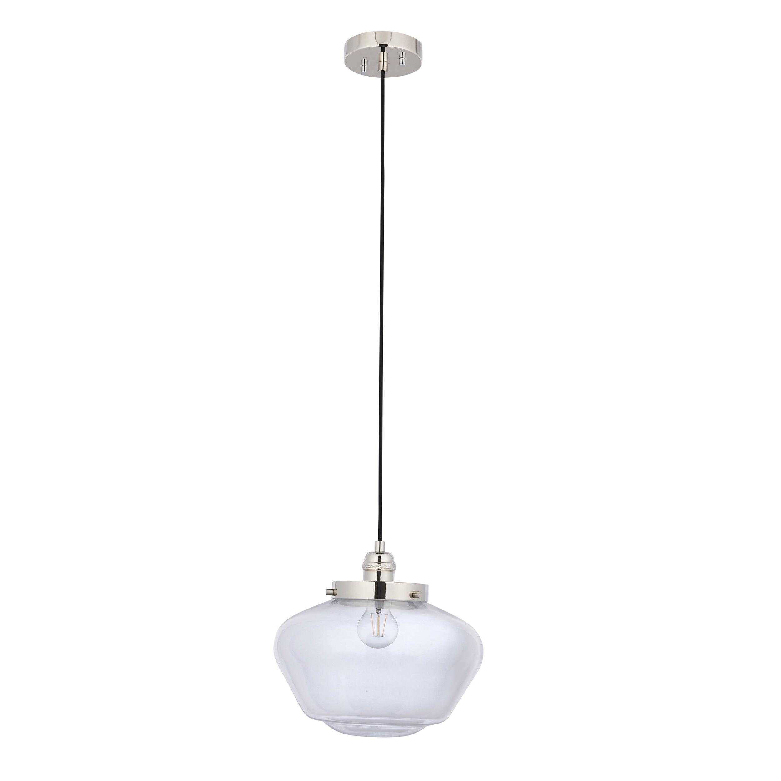 Camberley Nickel Pendant Light