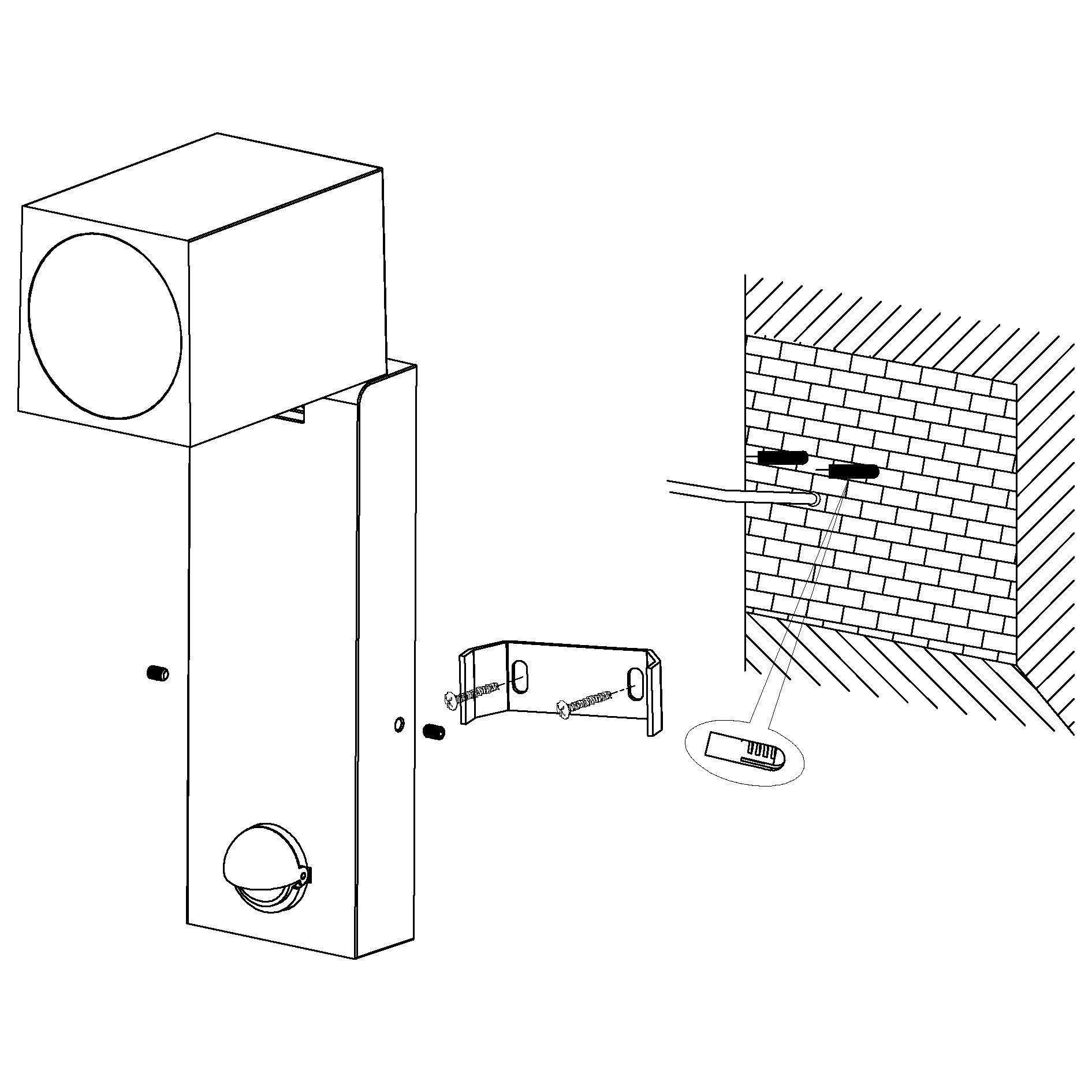 eglo sakeda grey led outdoor wall light sensor hallway lighting