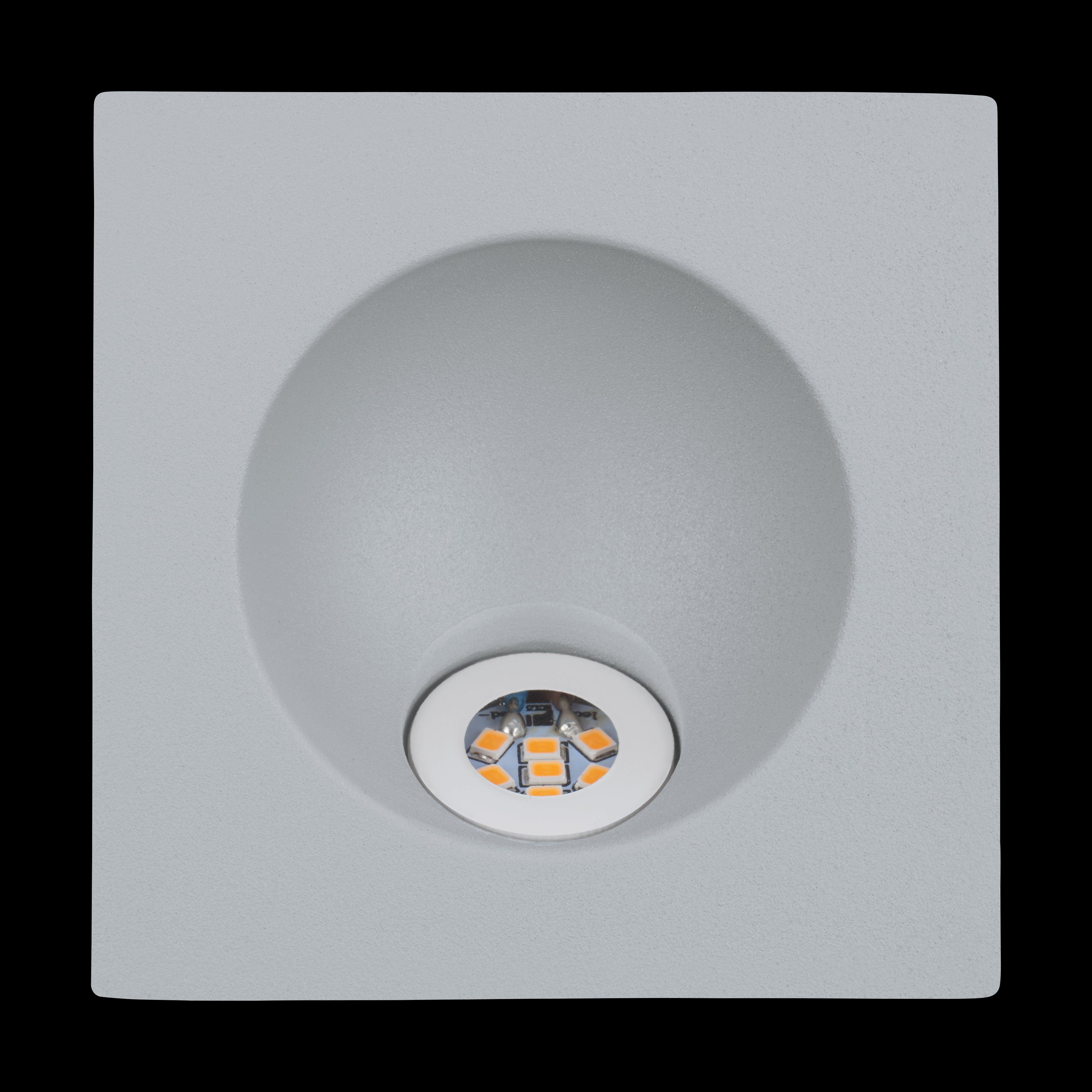 eglo zarate silver led recessed downlight living room image