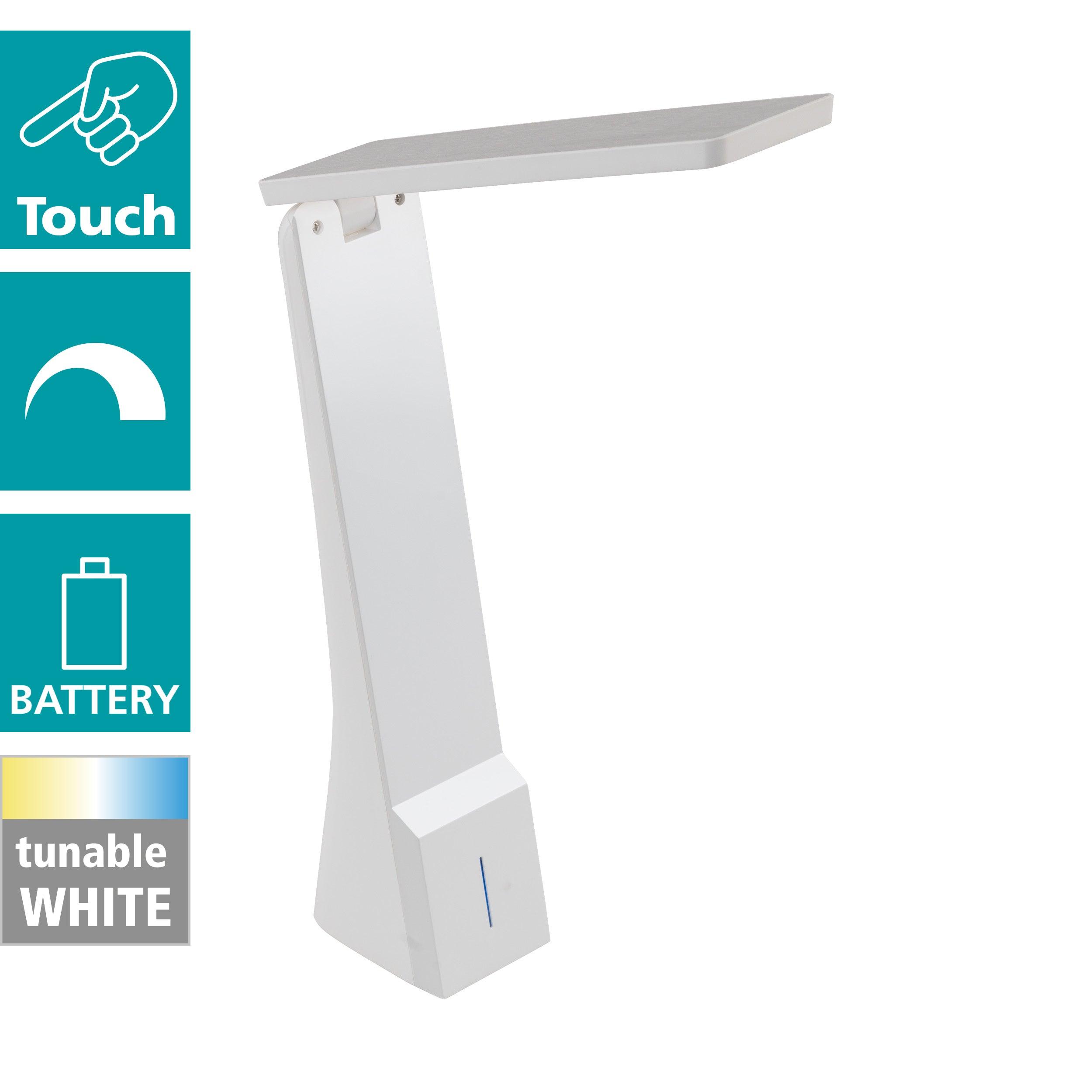 eglo la seca white led table lamp battery operated Kitchen Lighting Close Up