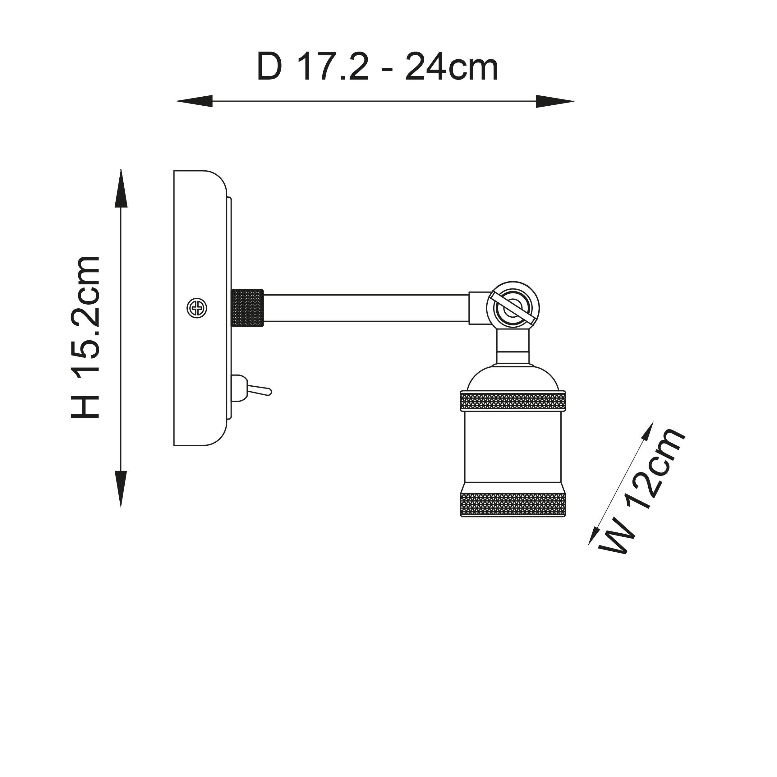 hal brass finish wall light 1 by Endon Lighting Dining Room Family Image