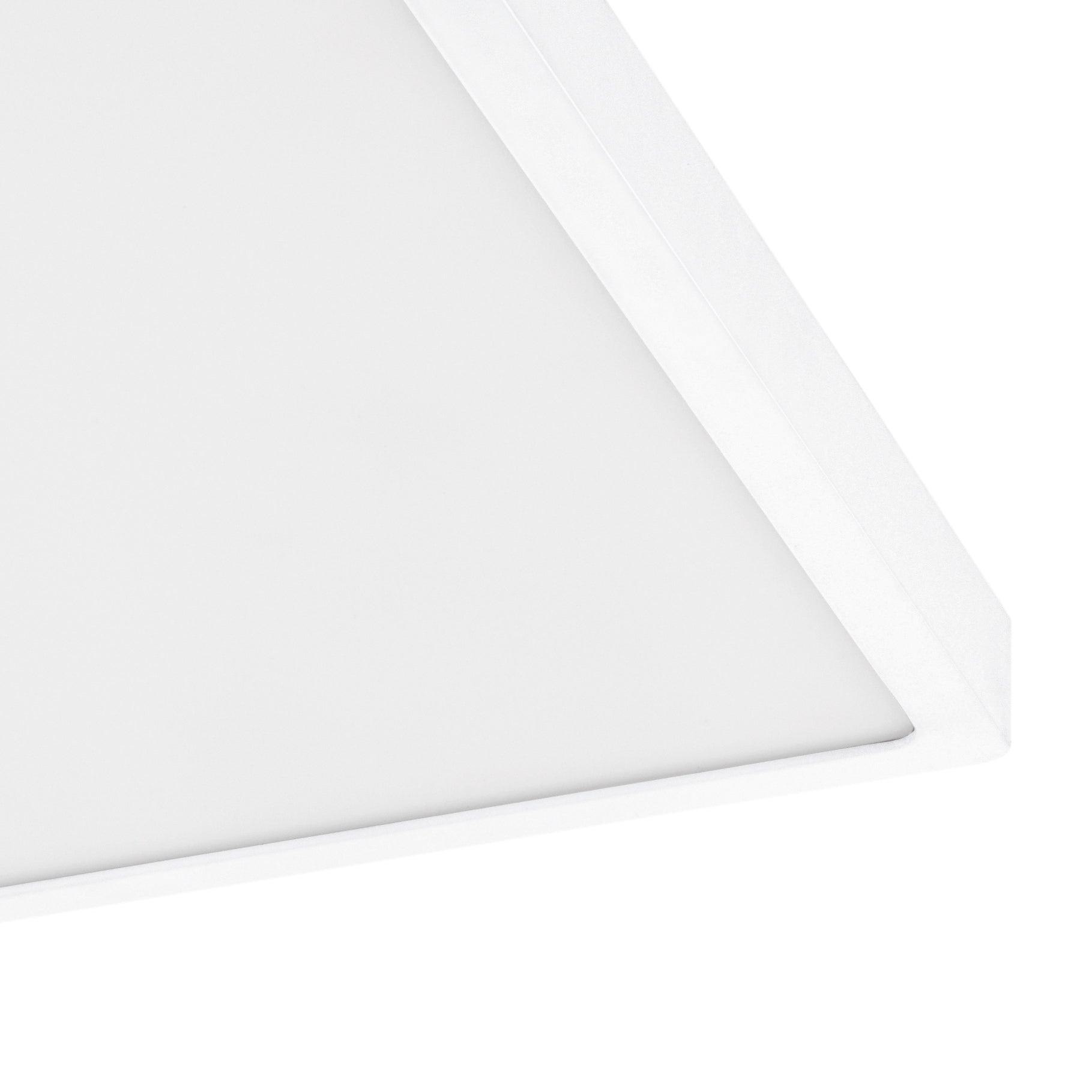eglo fueva 1 led white square flush ceiling light 30cm Kitchen Lighting Close Up