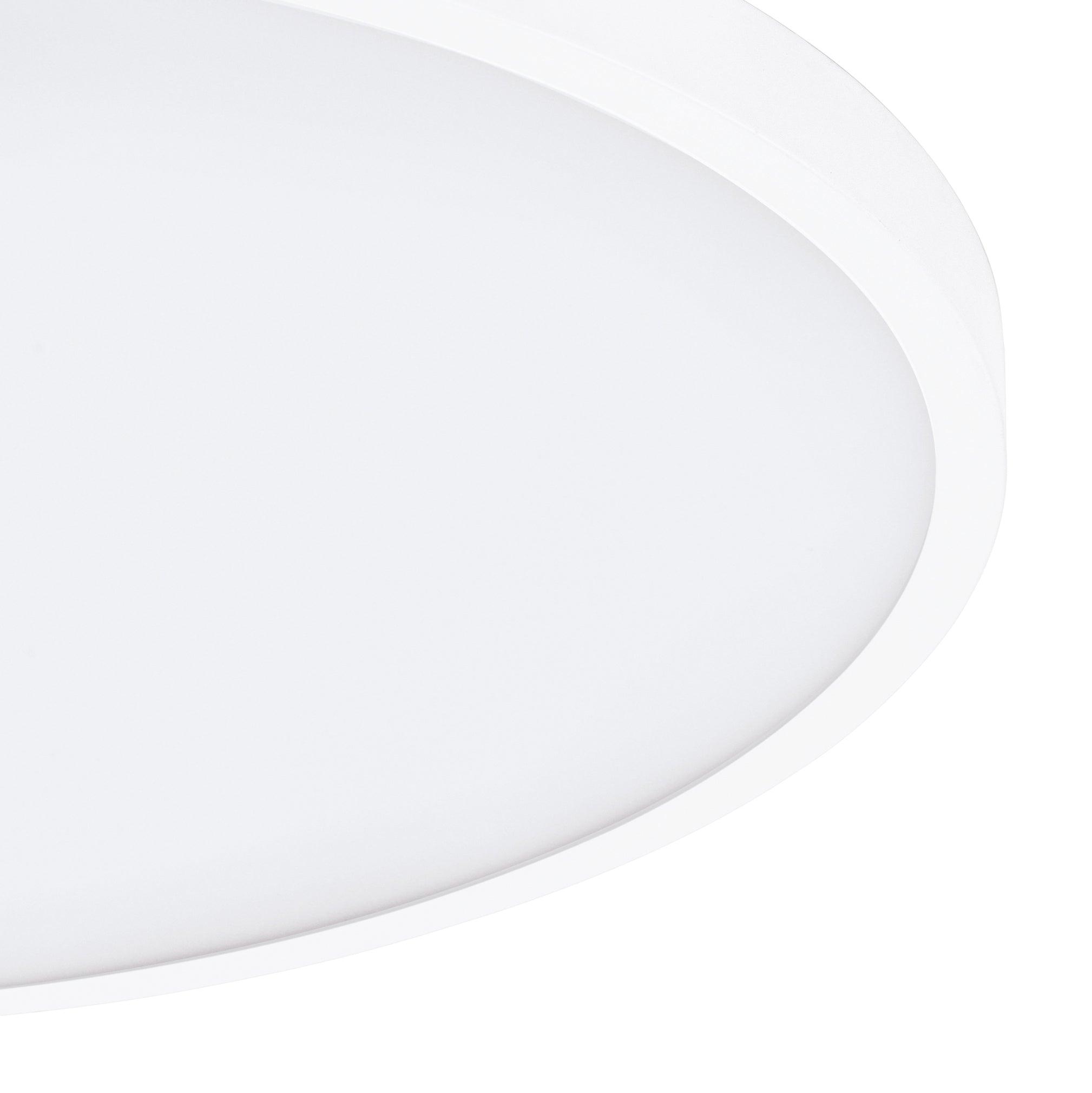 eglo fueva 1 led white flush ceiling light 60cm Kitchen Lighting Close Up