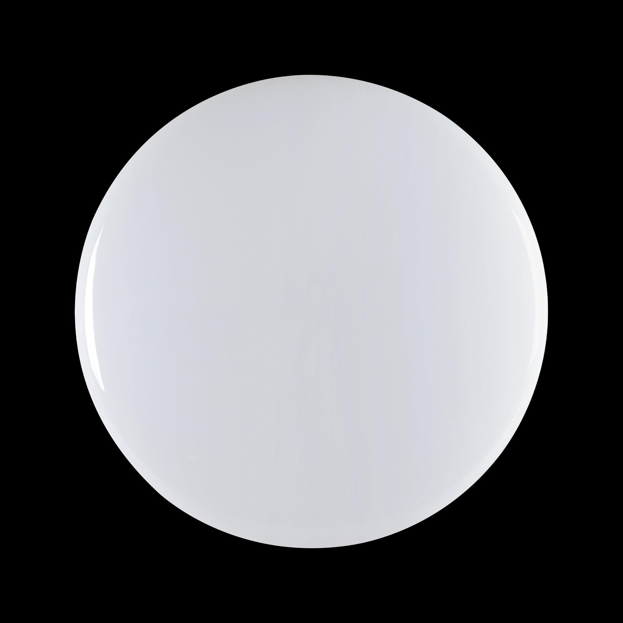 eglo giron s led flush ceiling light with remote control 76cm living room close up