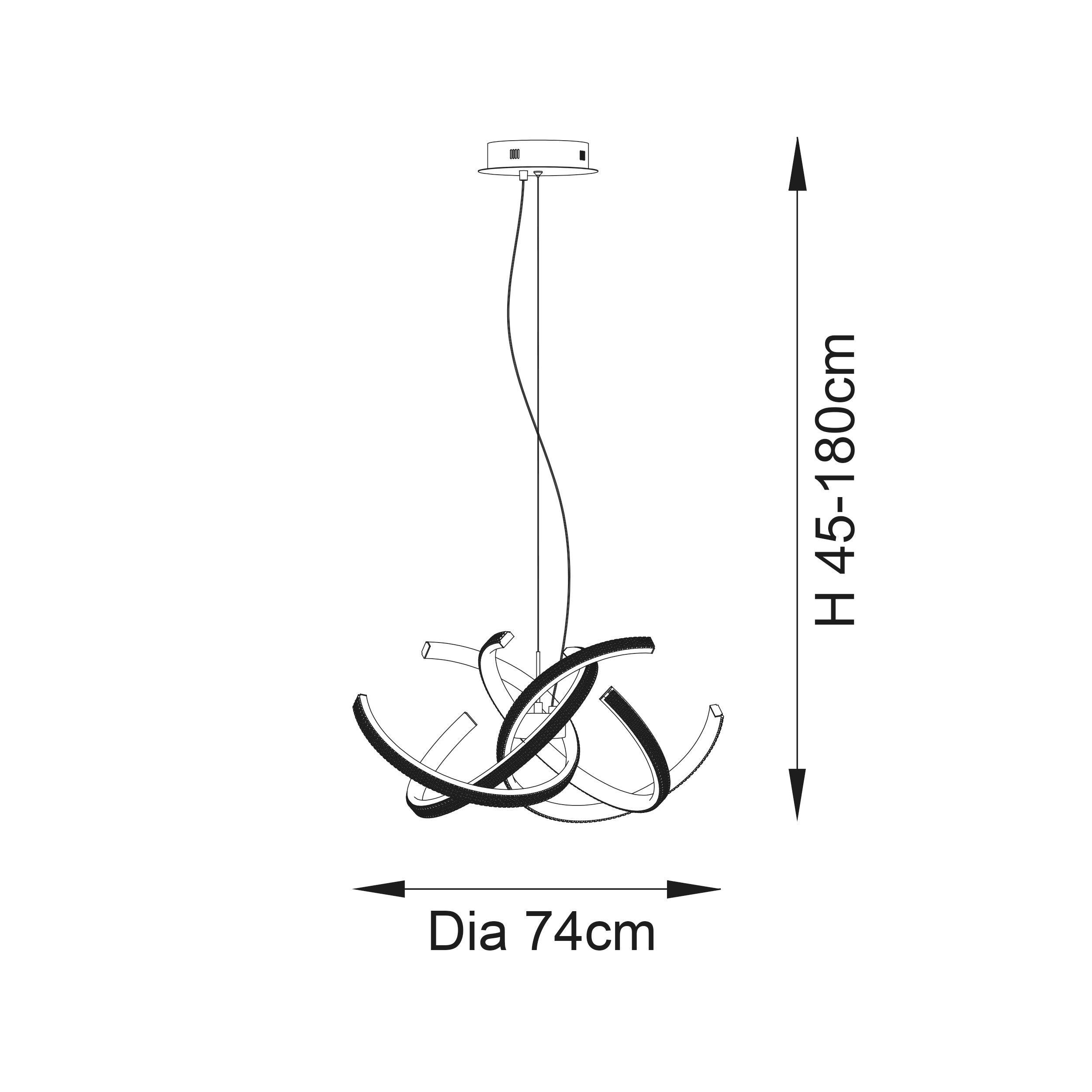 Endon Lorenzo 4 Light Gold Pendant Ceiling Light-Ceiling Pendant Lights-Endon Lighting Bedrooom Lighting close up Tiffany Lighting Direct