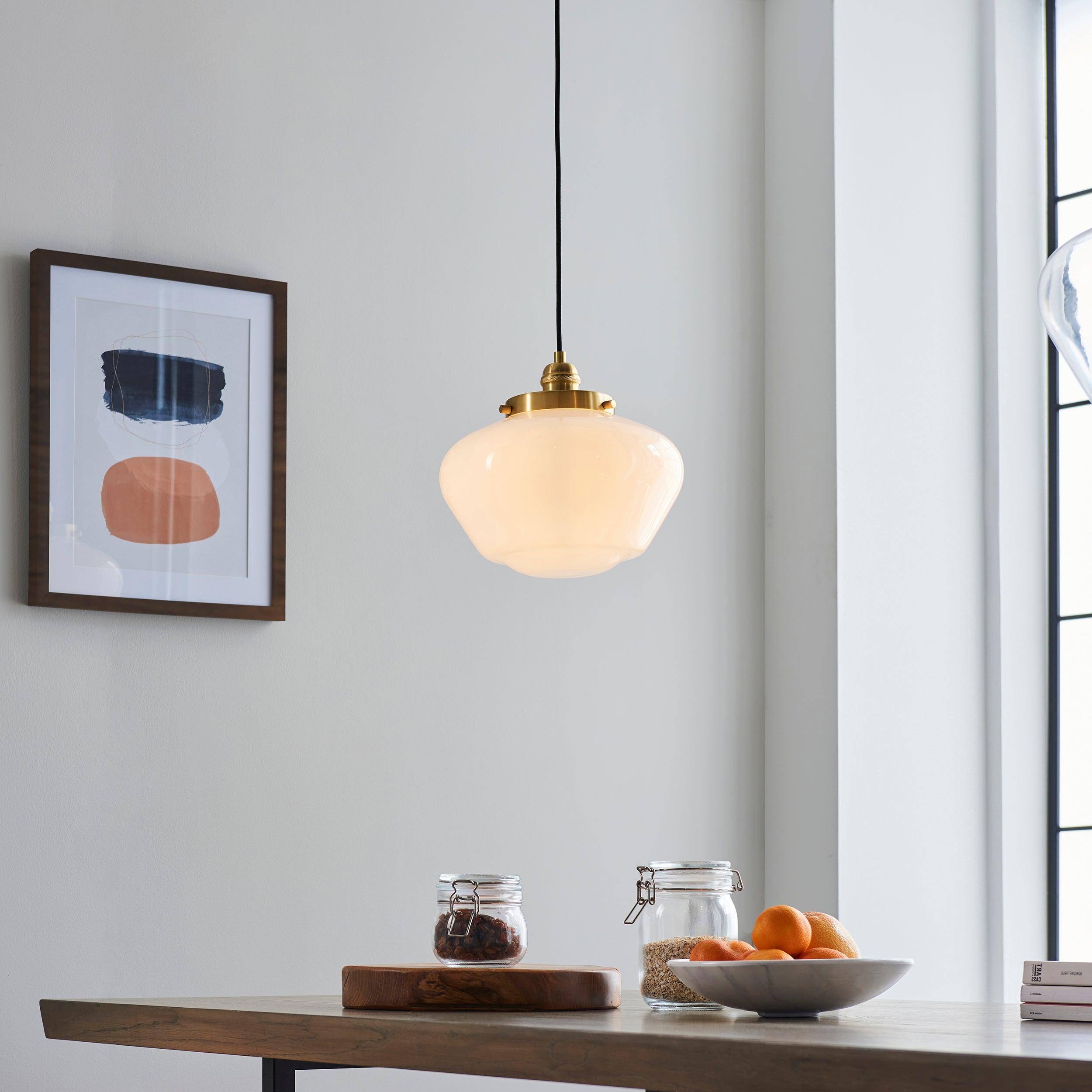 Camberley Brass Pendant Light