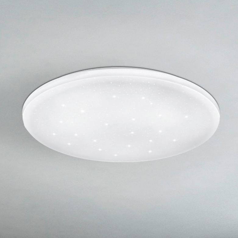 eglo frania s round white led ceiling flush 33cm living room image