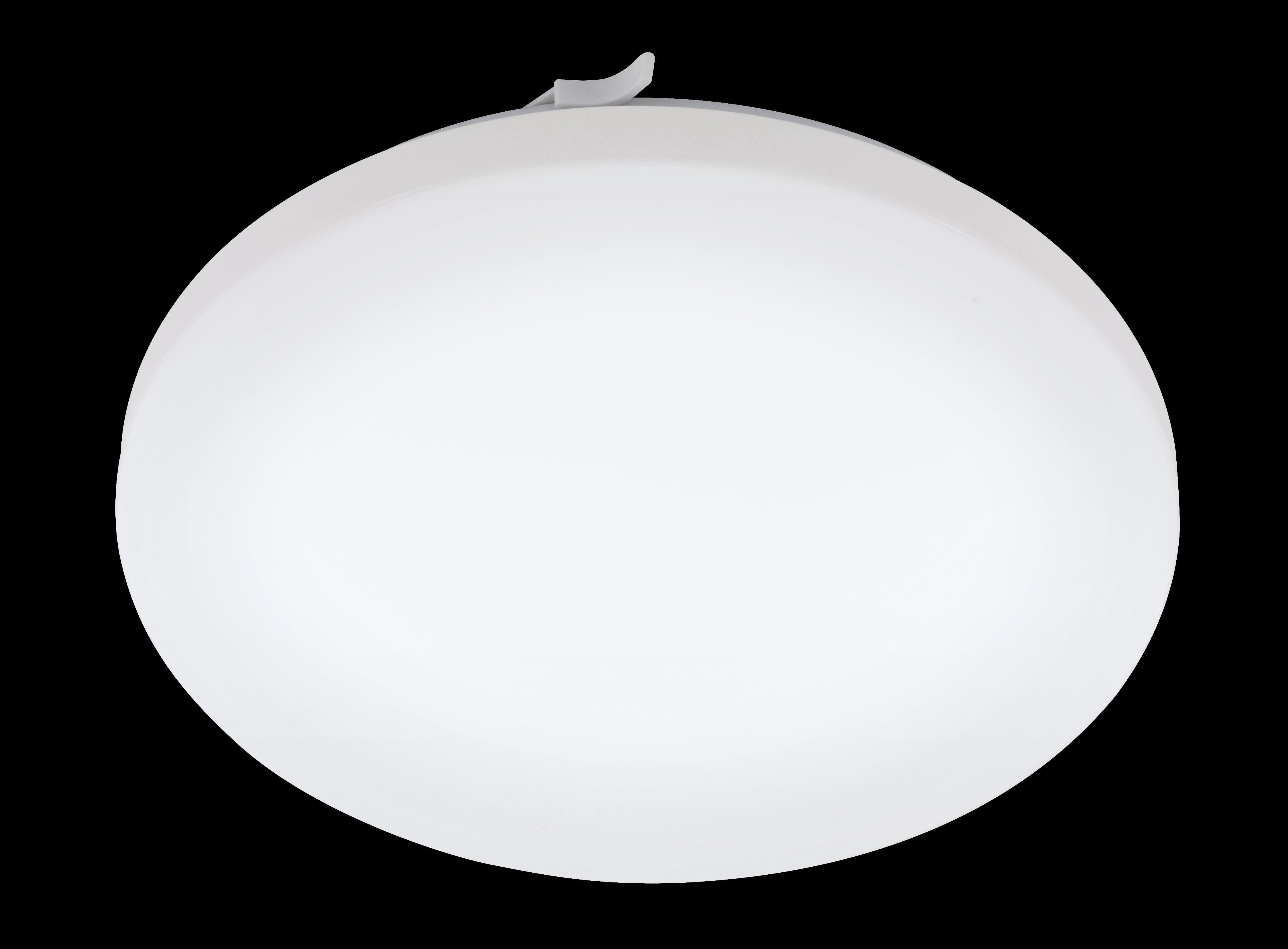 eglo frania ip44 led round bathroom ceiling flush 33cm living room image