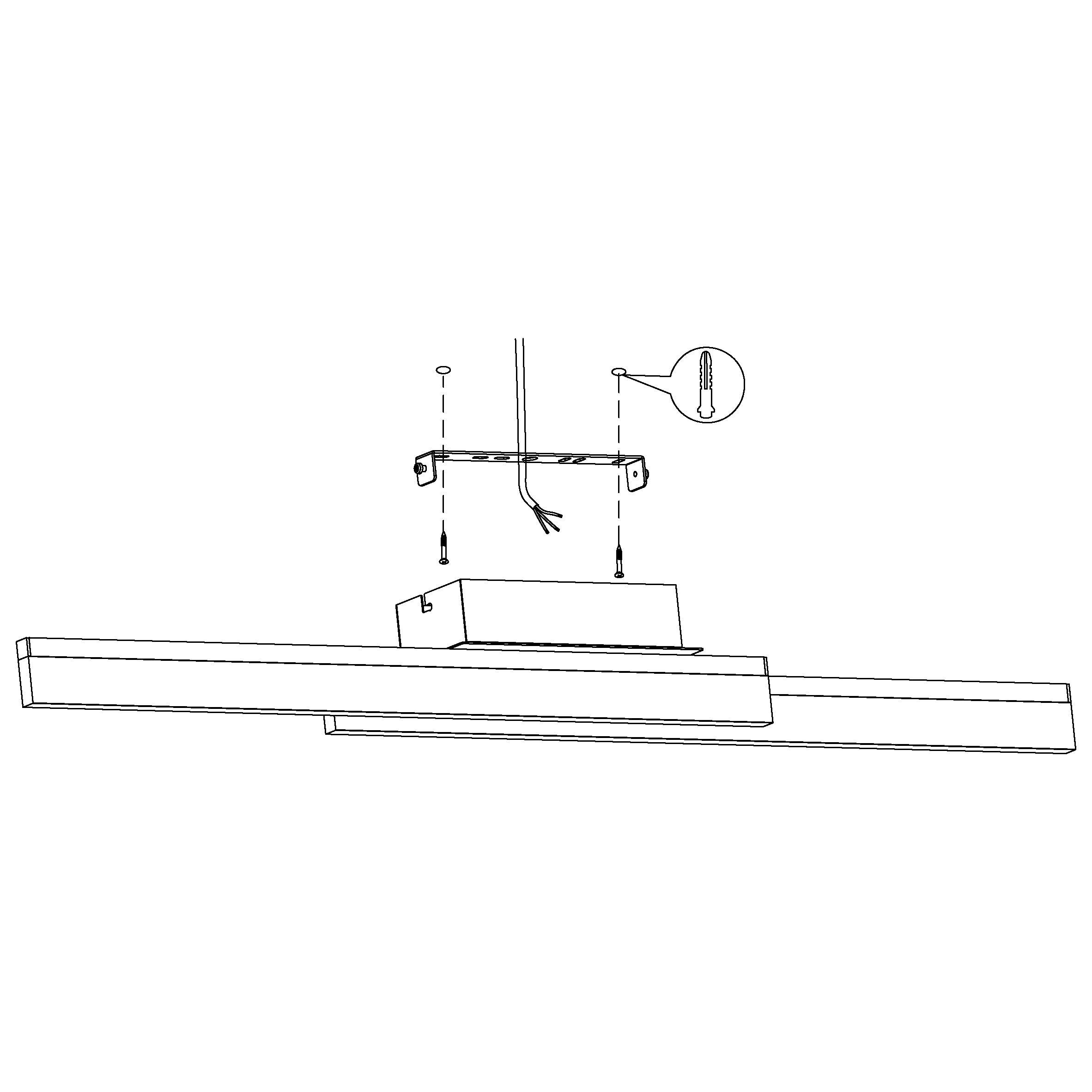 eglo palmital led chrome ip44 bathroom ceiling flush Kitchen Lighting Close Up