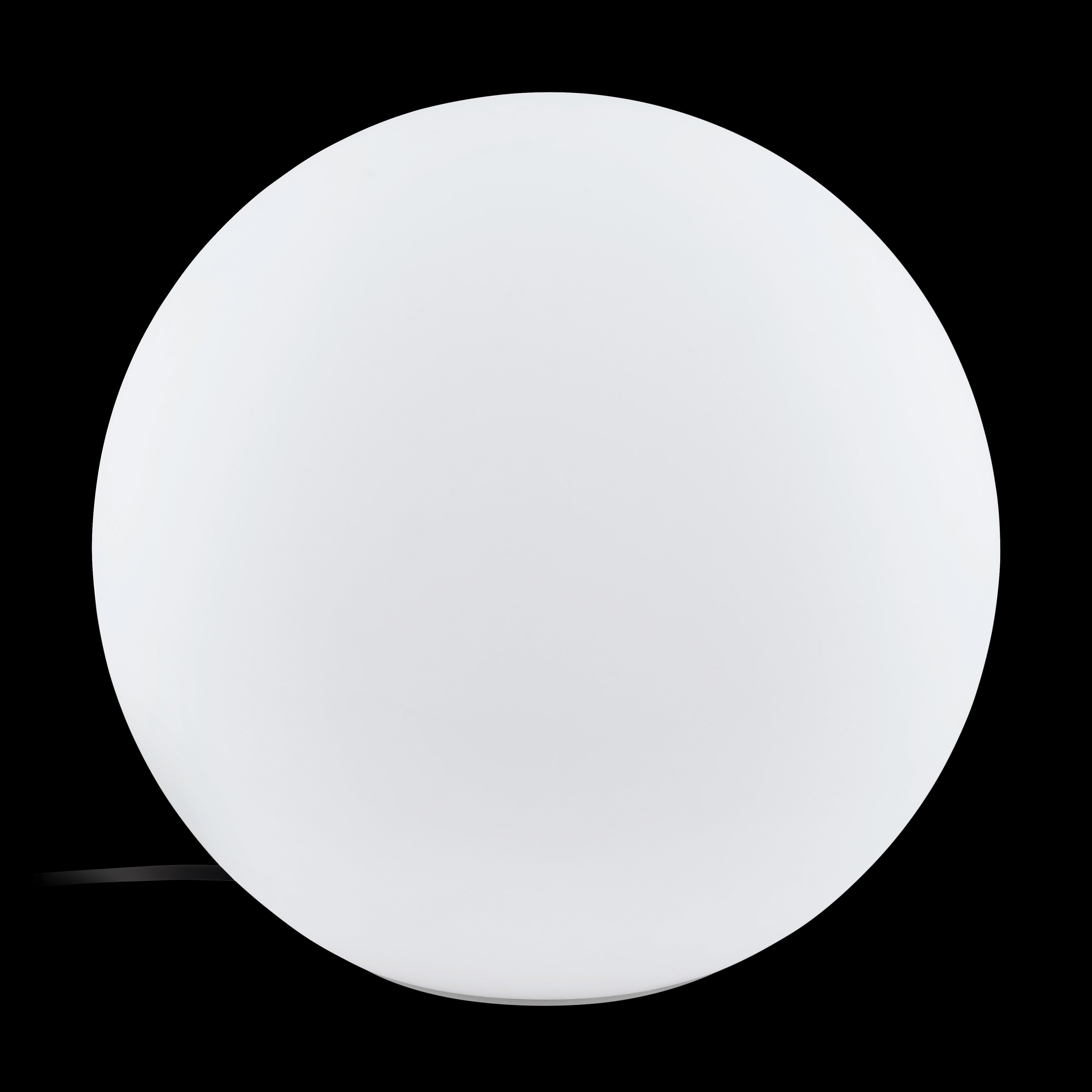 eglo monterolo ip65 outdoor 39cm plastic globe floor lamp living room close up