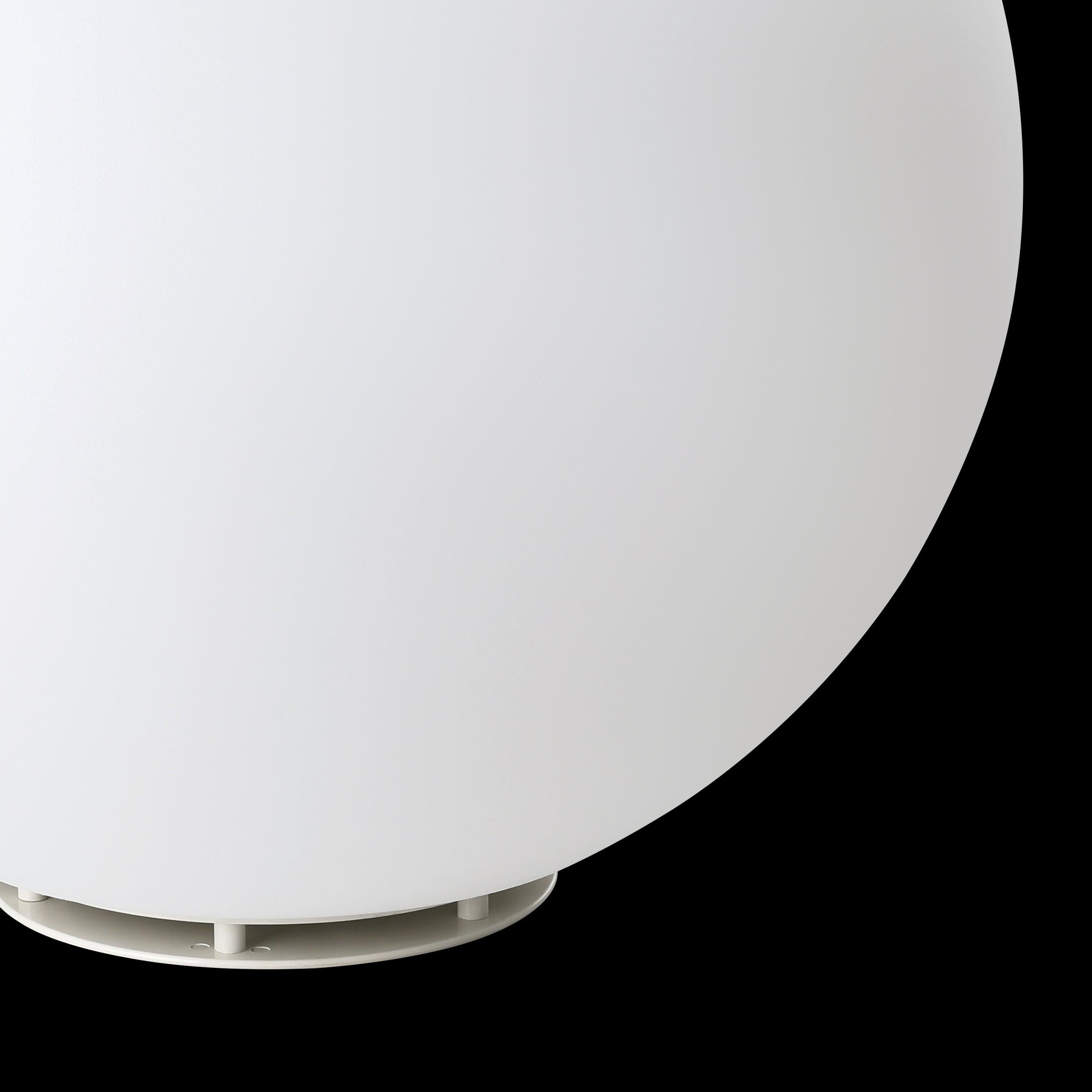 eglo monterolo ip65 outdoor 50cm plastic globe floor lamp hallway lighting