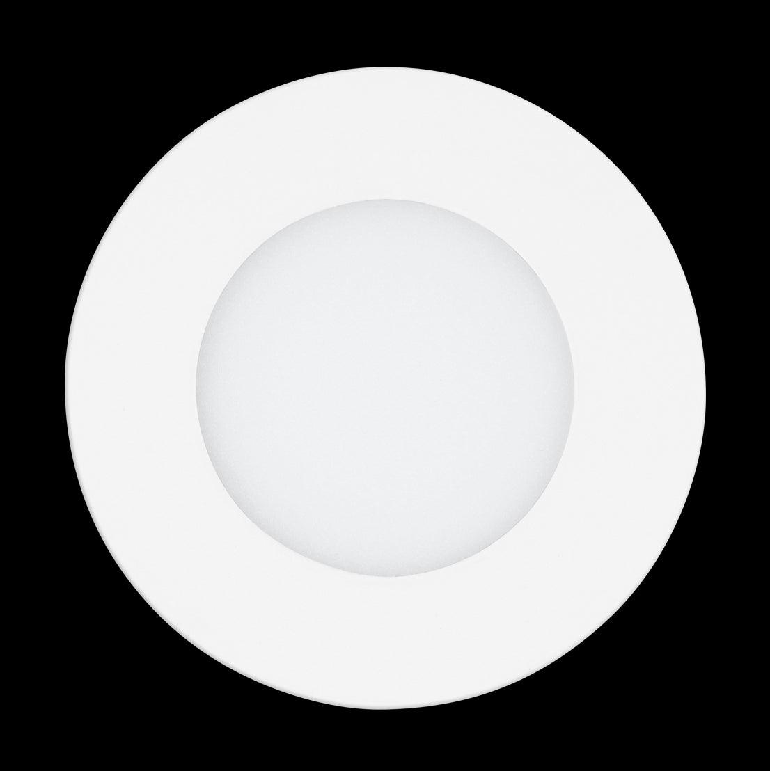 eglo fueva a led white recessed downlight Kitchen Lighting Close Up