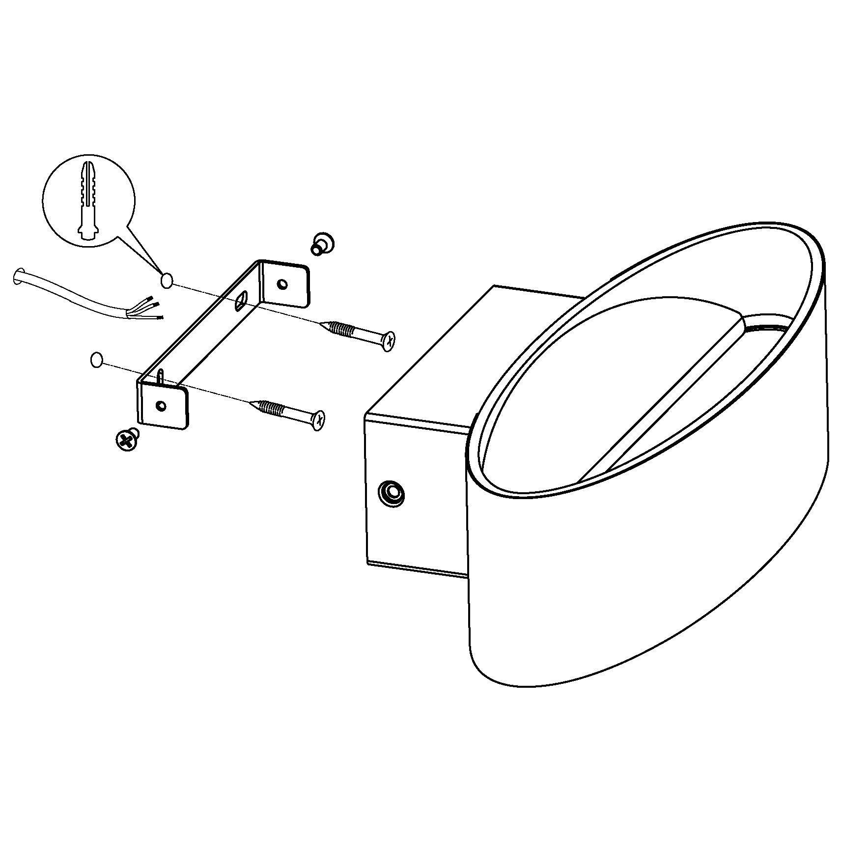 eglo maccacari curved black gold led wall light kitchen lighting