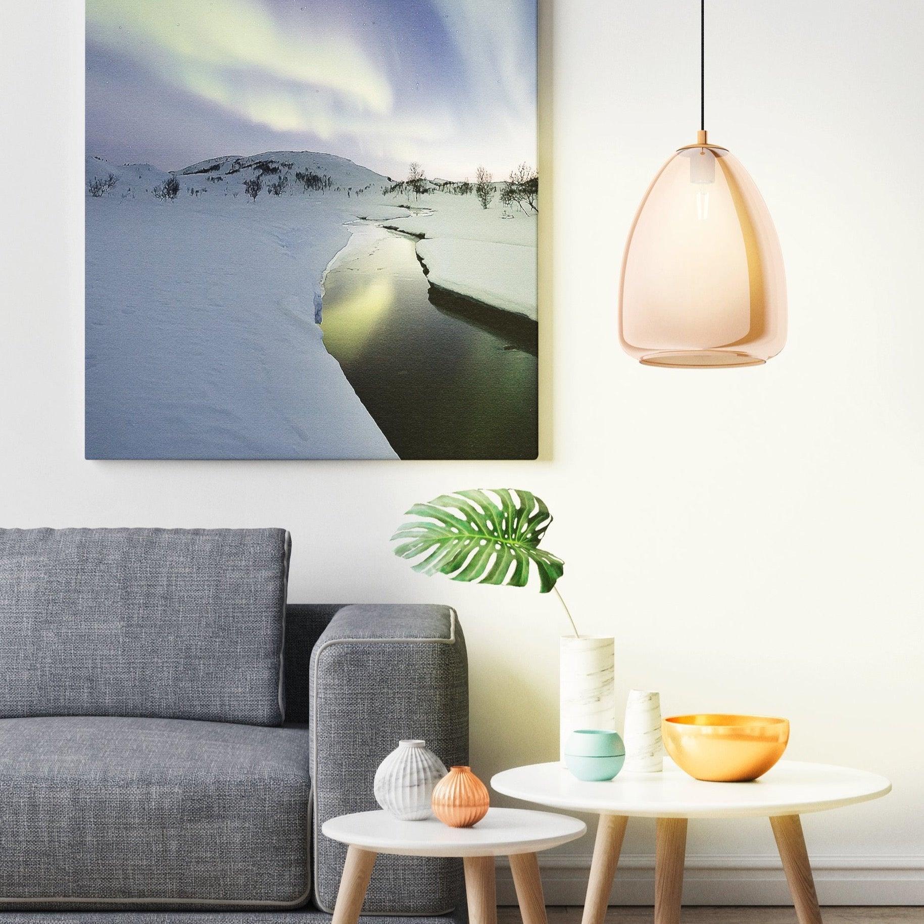 eglo alobrase smoked amber glass ceiling pendant 30cm living room image