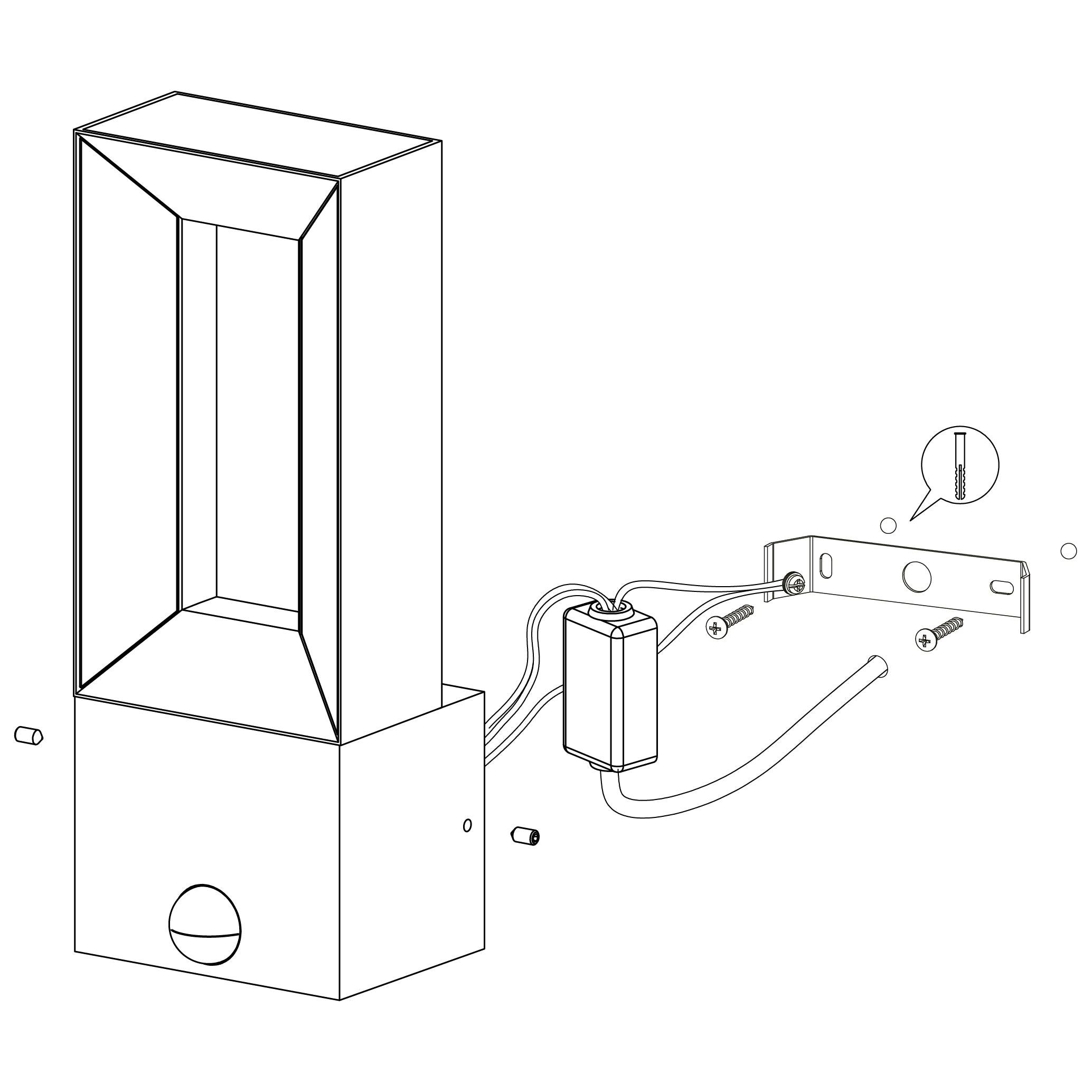 eglo riforano ip44 black led outdoor wall light pir bedroom lighting