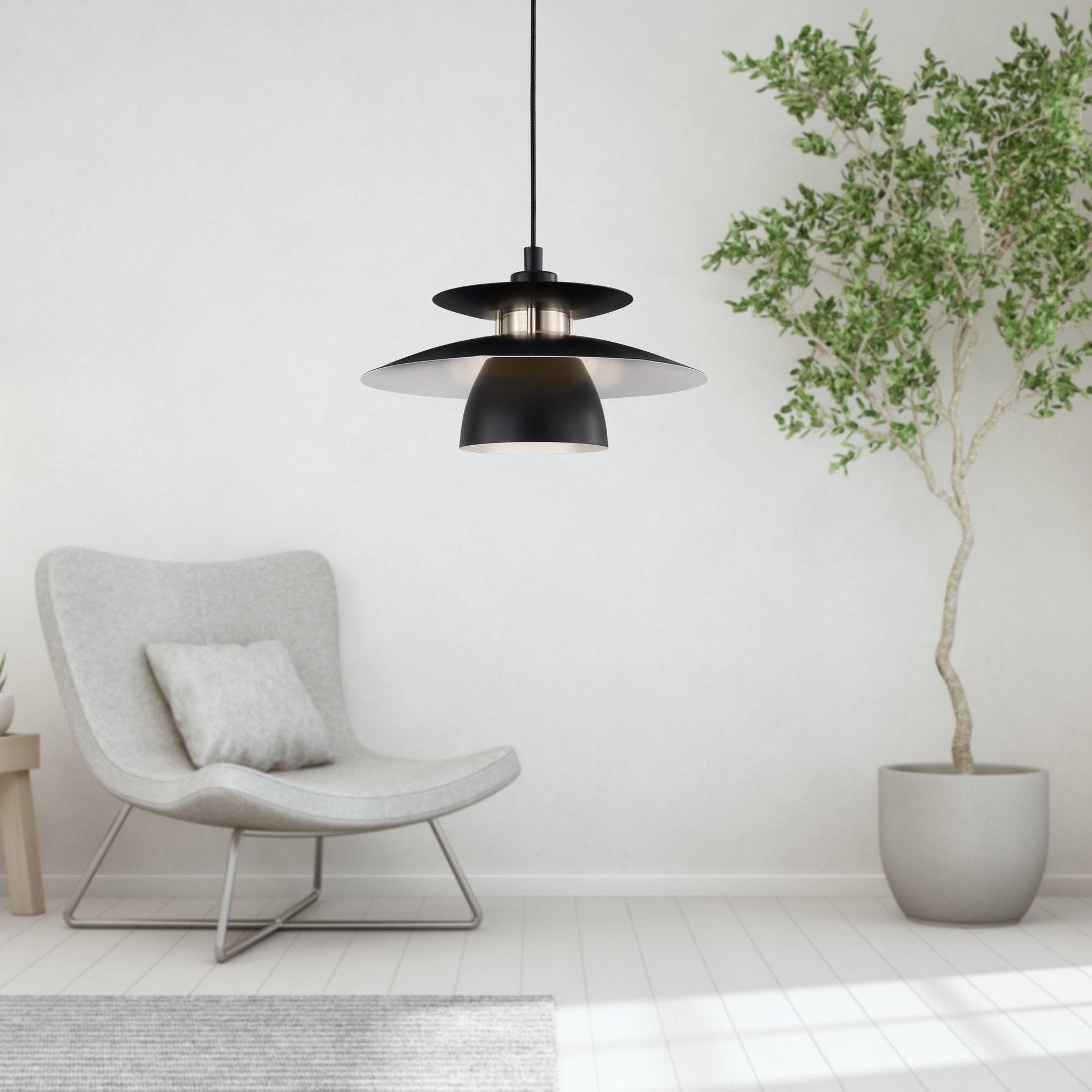 eglo brenda black metal ceiling pendant
