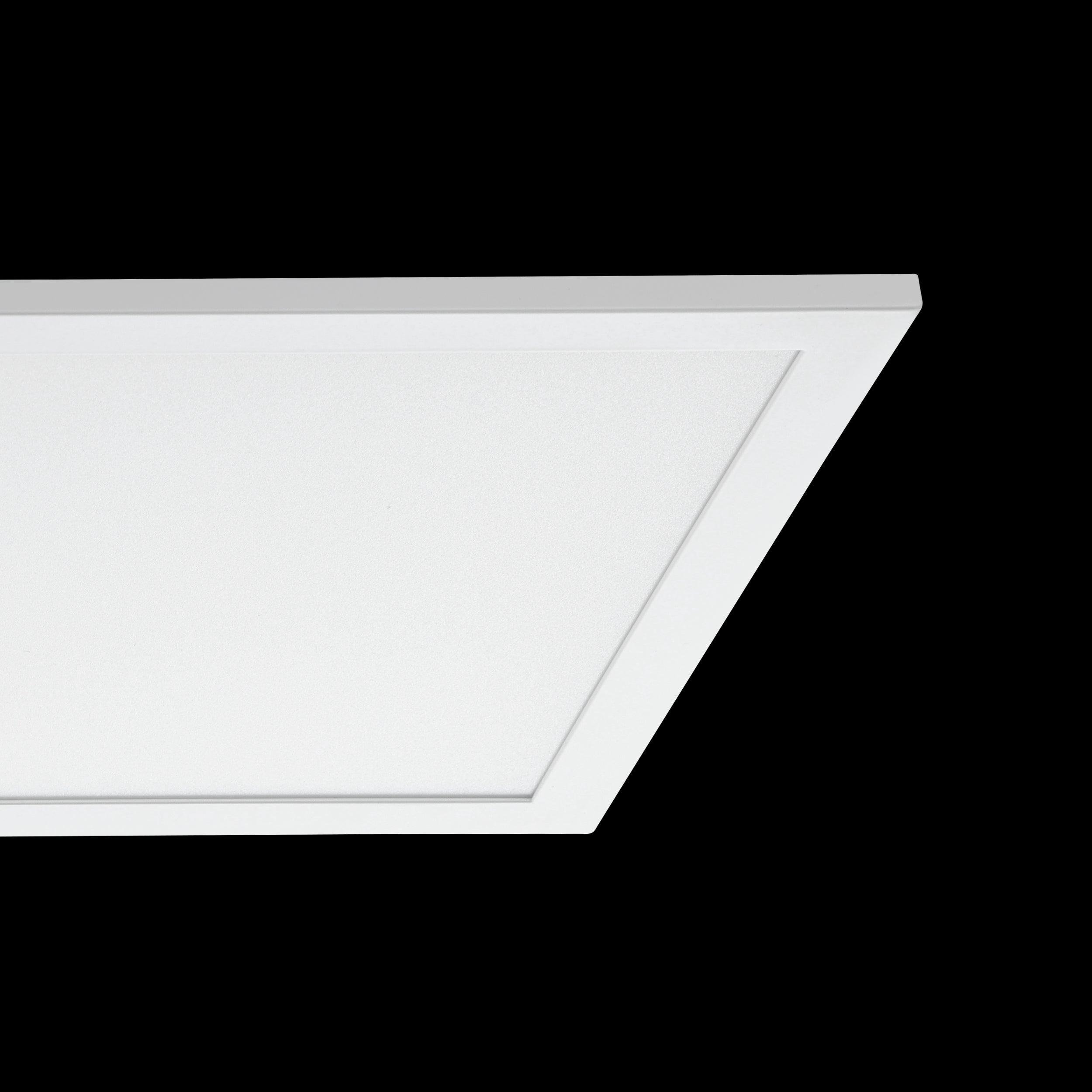 eglo salobrena b white led panel flush ceiling light Hallway Lighting Close up