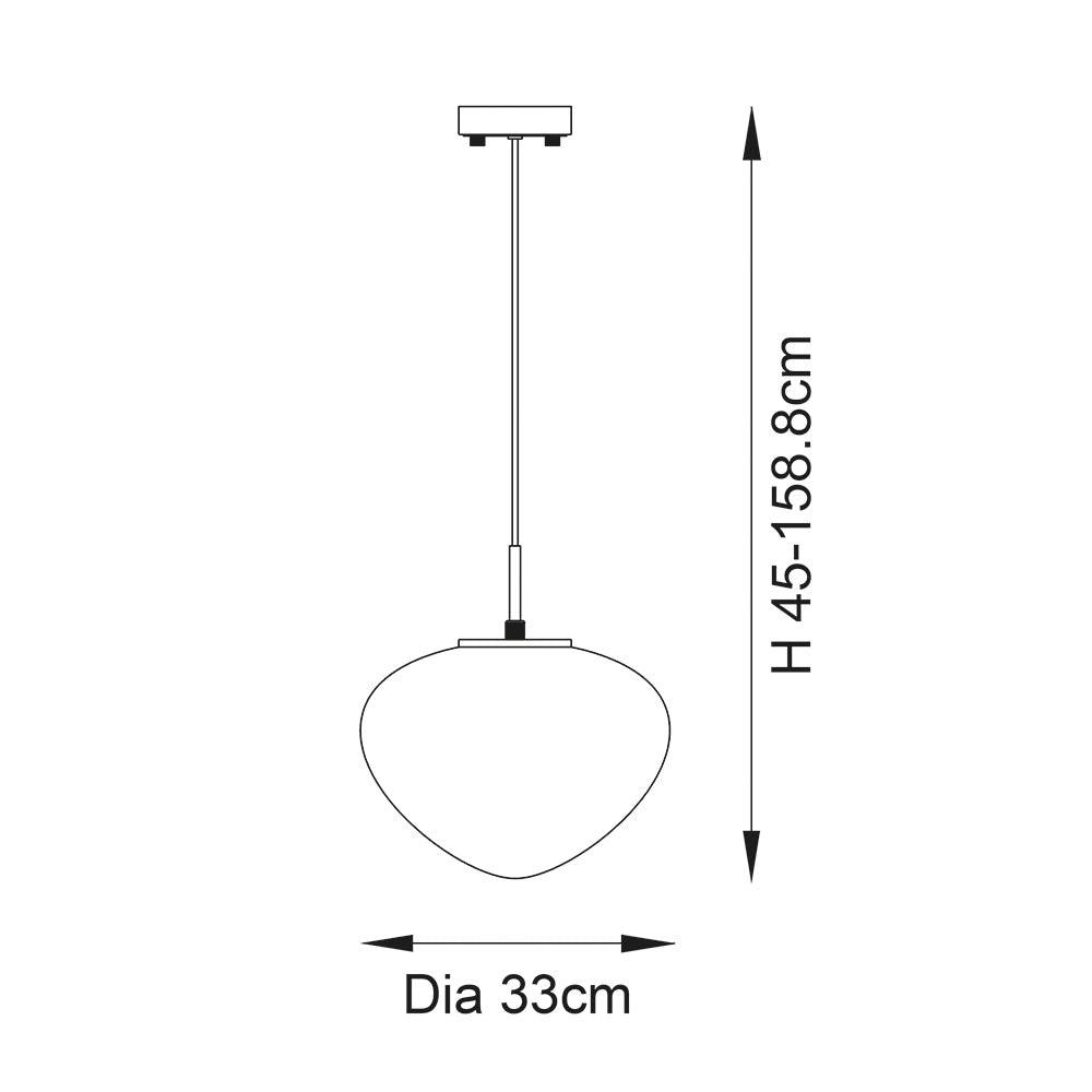 mali art deco ceiling pendant light with confetti glass by Endon Lighting Living Room Close Up 51