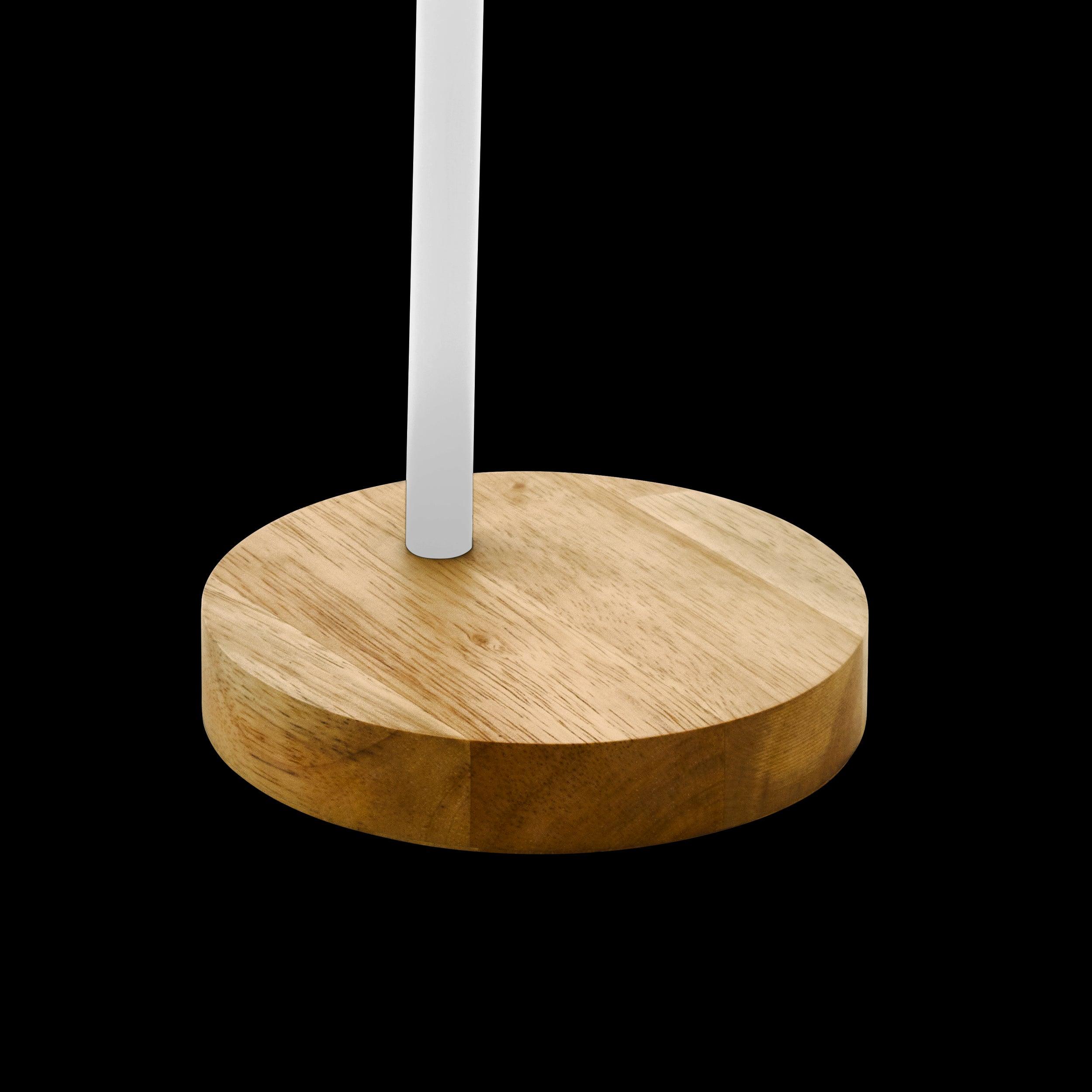 eglo veradal white metal wood table lamp kitchen lighting