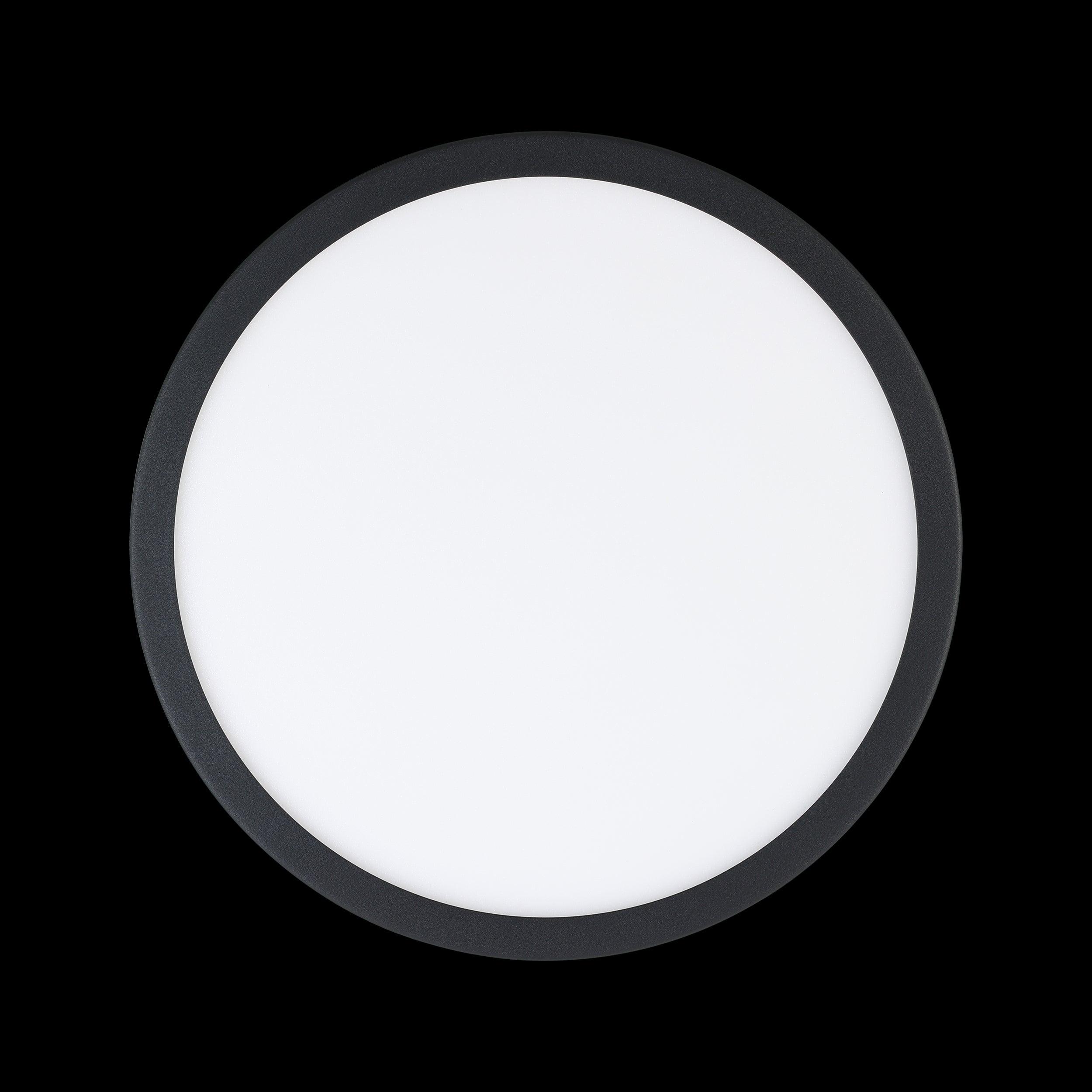 eglo connect fueva z smart led black flush ceiling light Kitchen Lighting Close Up