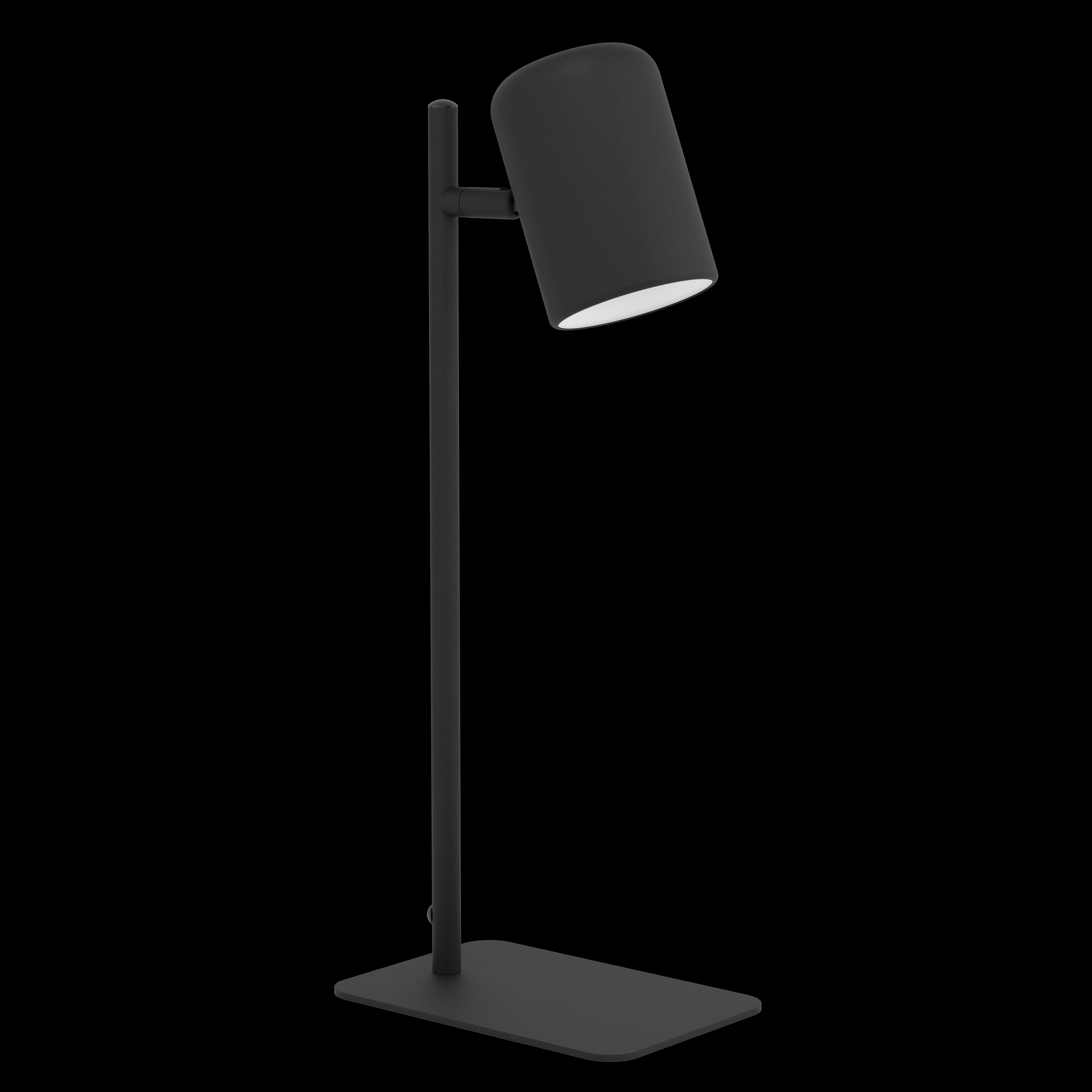 eglo ceppino black metal table lamp kitchen lighting
