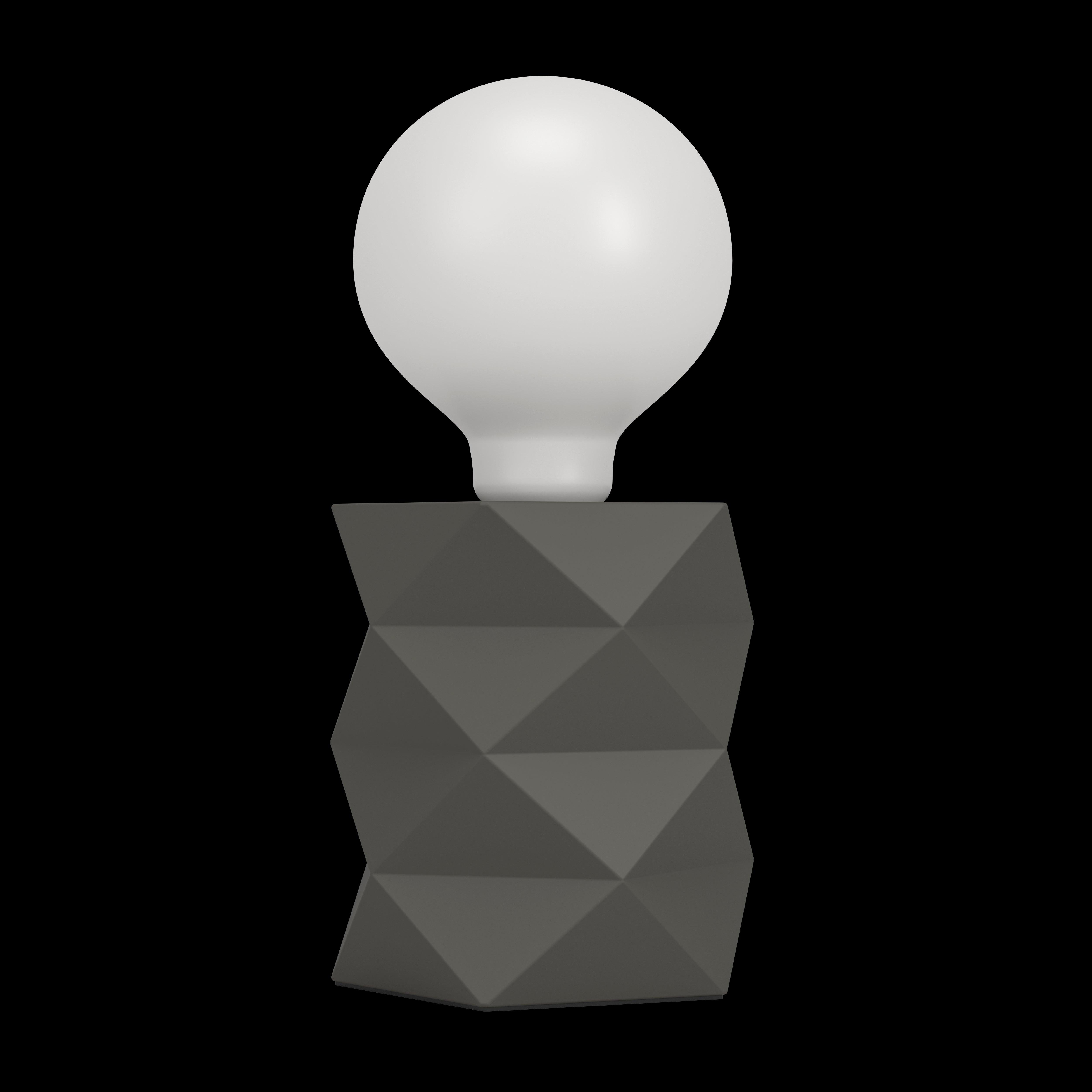 eglo swarby grey cement finish table lamp living room image