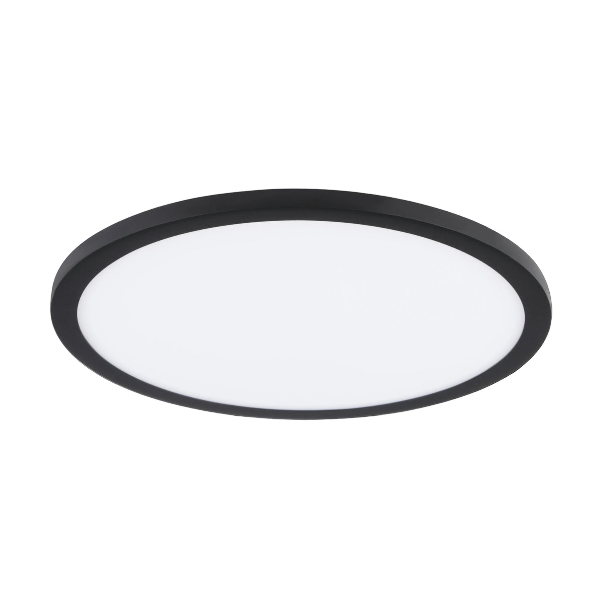 eglo fueva flex black led recessed ceiling light warm white living room image