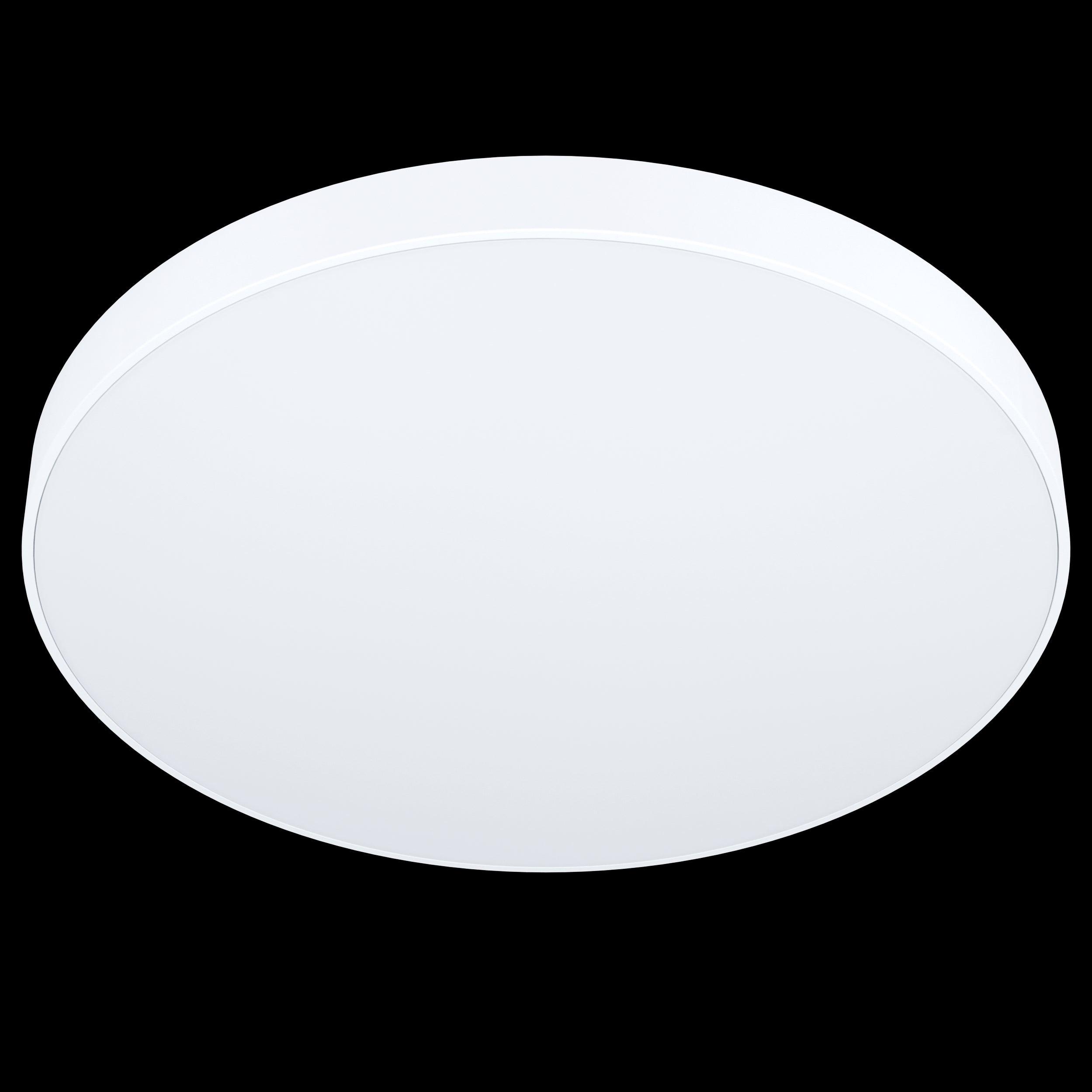 eglo zubieta a smart led white round flush ceiling light