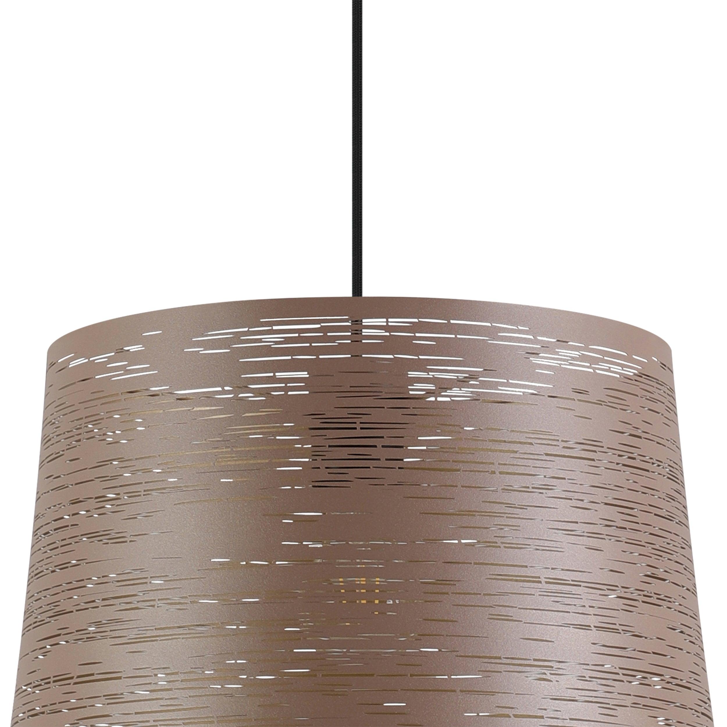 eglo segezia brown gold metal ceiling pendant 35cm hallway lighting