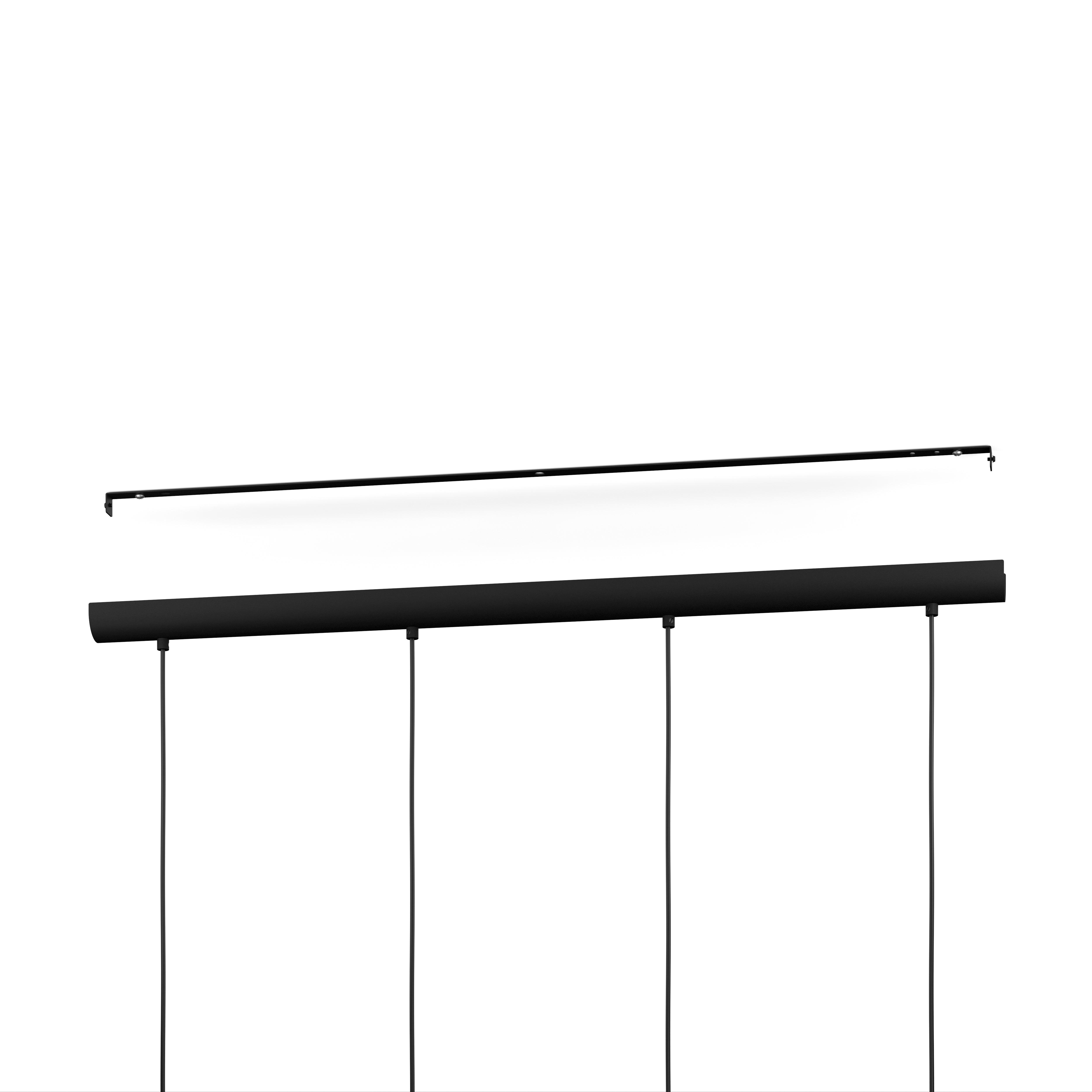 eglo canterras 4 light black dark grey conical metal pendant hallway lighting