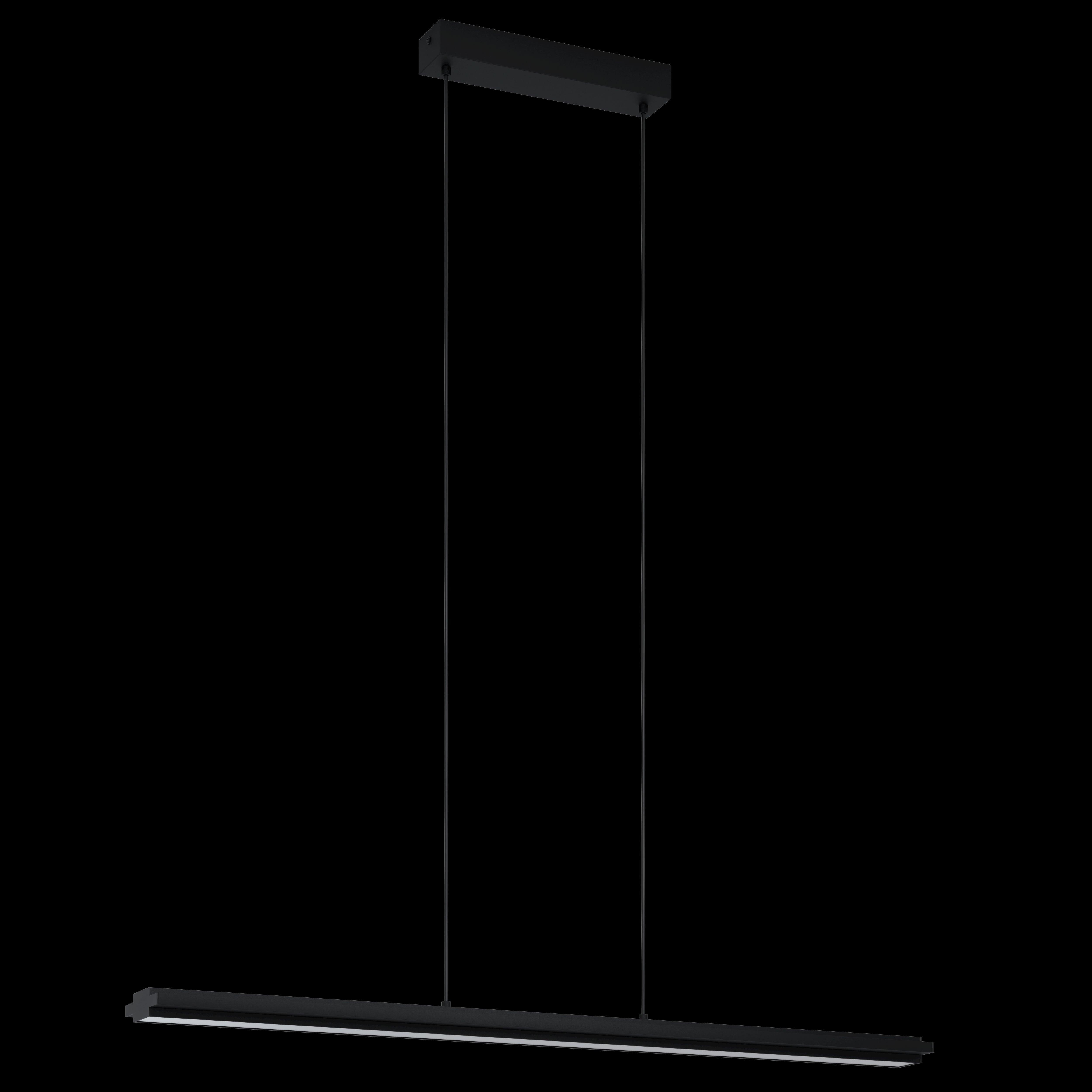 eglo cambulos led black modern bar ceiling pendant