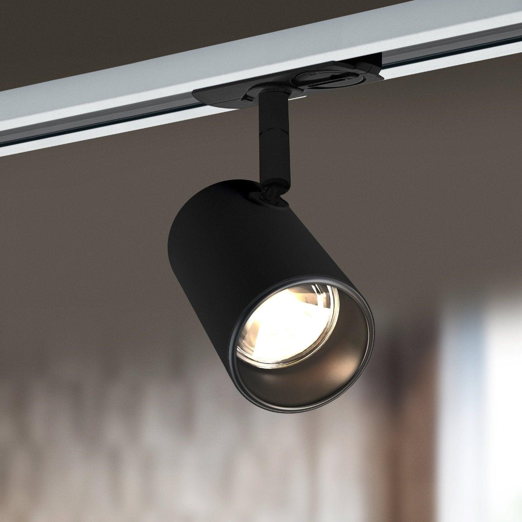 eglo tb spotlight black track light system spotlight