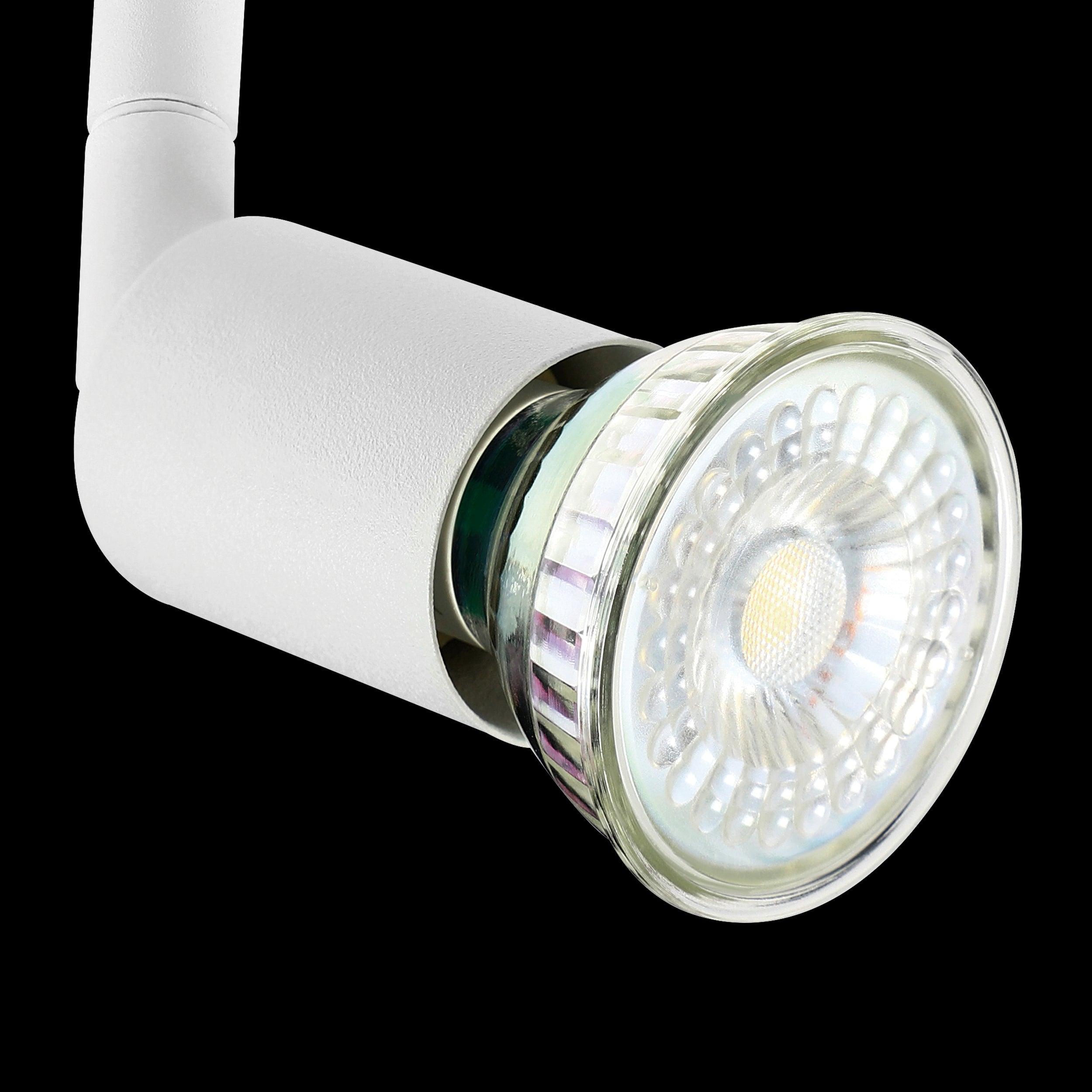 eglo tb buzz white track light system spotlight kitchen lighting