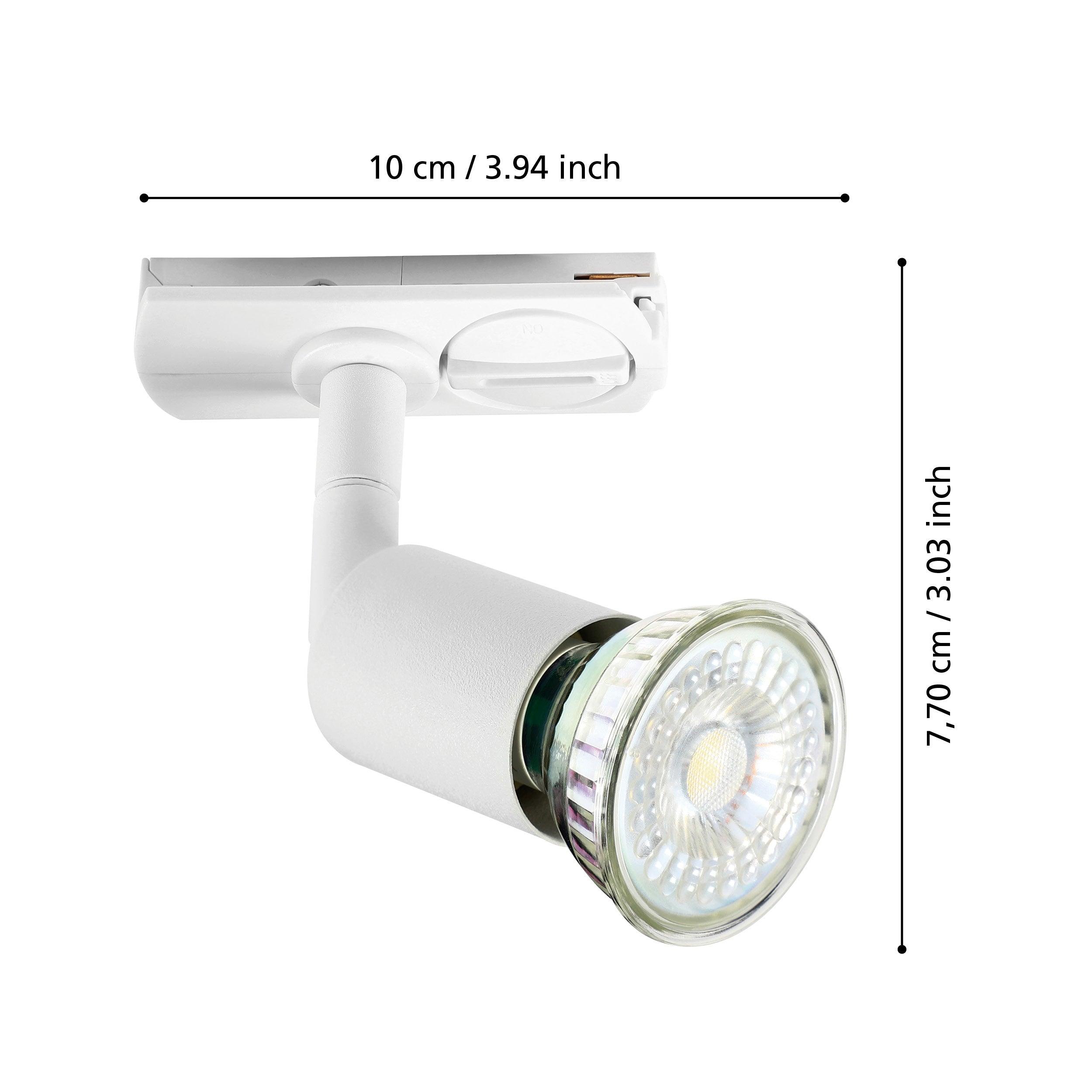 eglo tb buzz white track light system spotlight Kitchen Lighting Close Up