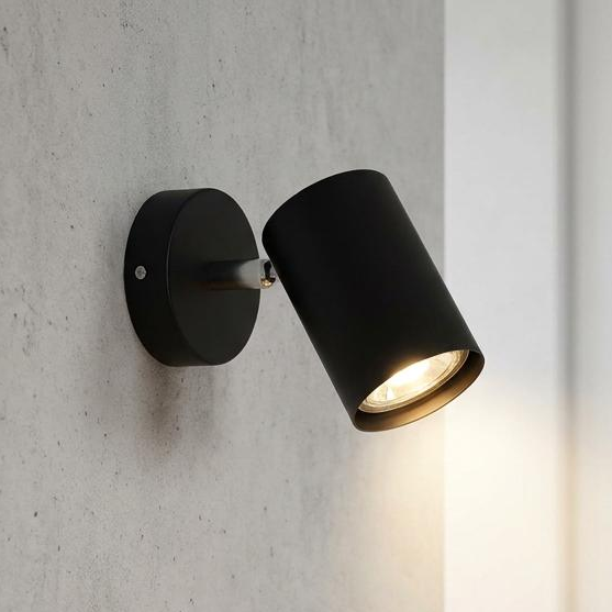 Arezzo Black Spot Light - Adjustable