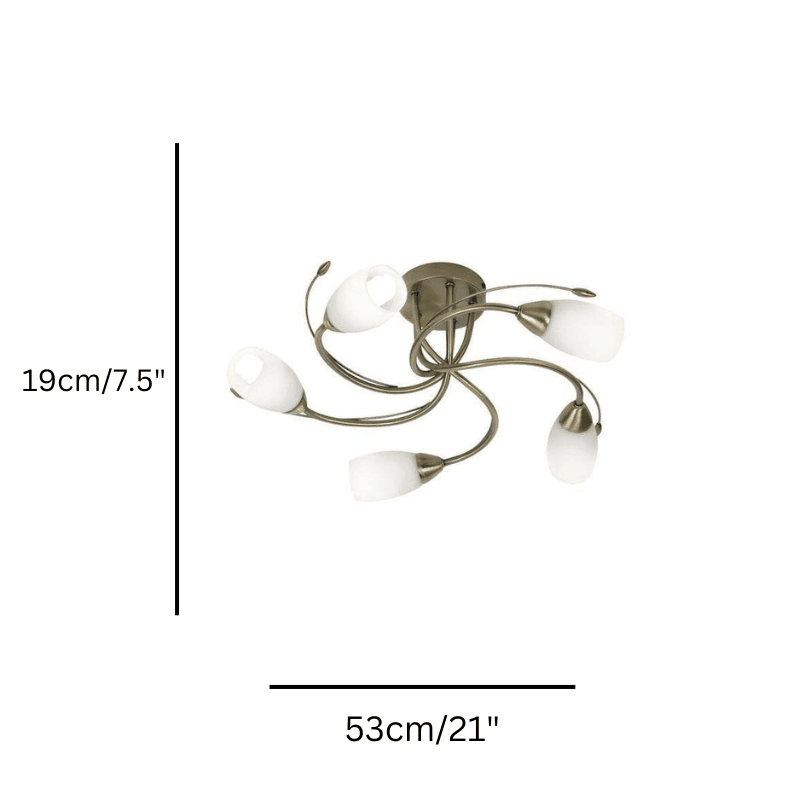 living room ceiling light size image