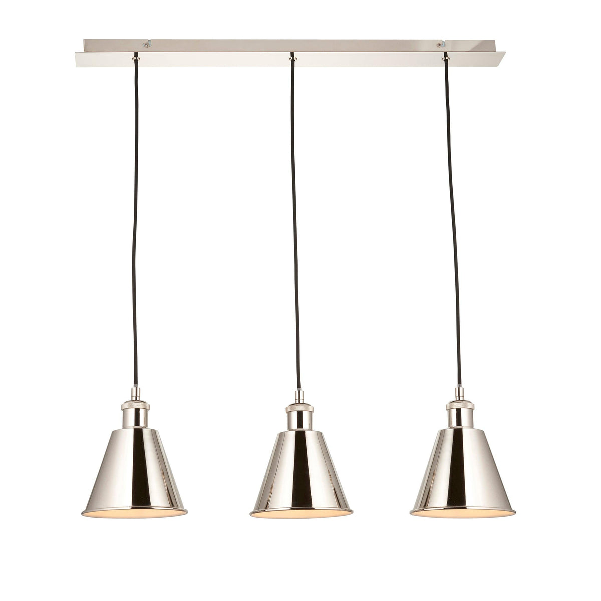 Hal Nickel 3 Light Adjustable Ceiling Pendant-warehouse-091026