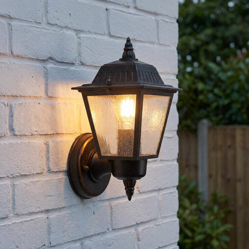 Elstead Highnam Weathered Bronze Outdoor Wall Light-warehouse-clearance-140826